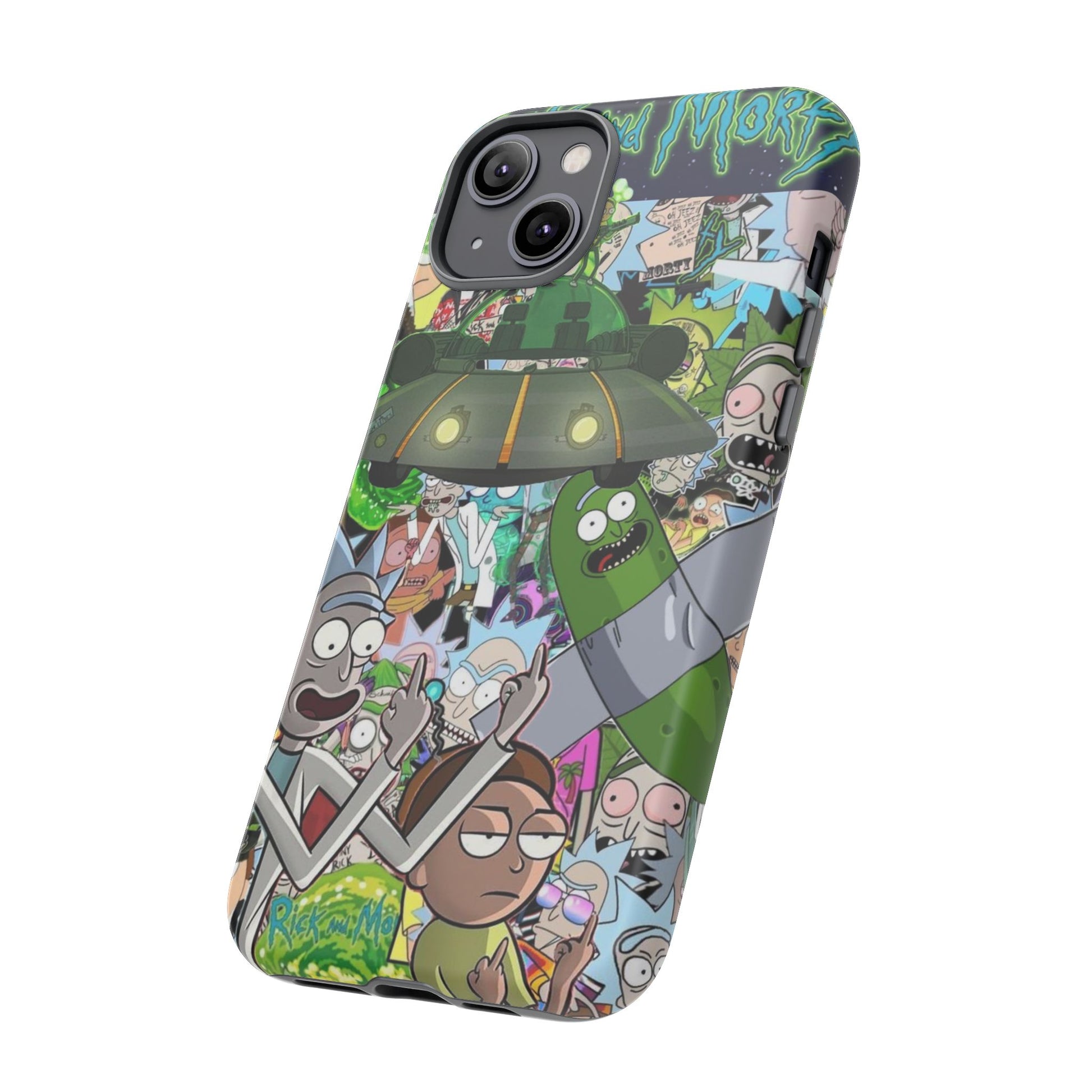 Rick and Morty Phone Case, Tough Cases for iPhones, Samsung, and Pixel