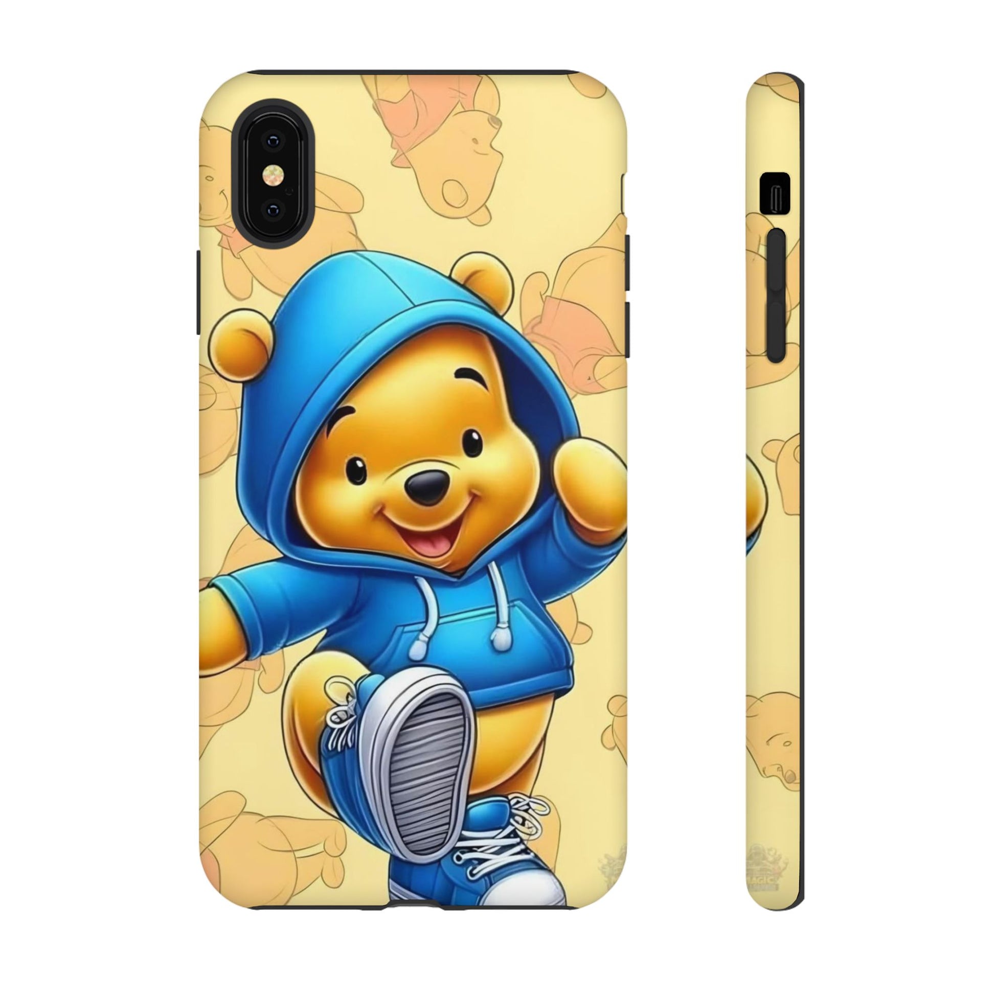 Cute Pooh Bear Phone Case, Tough Case