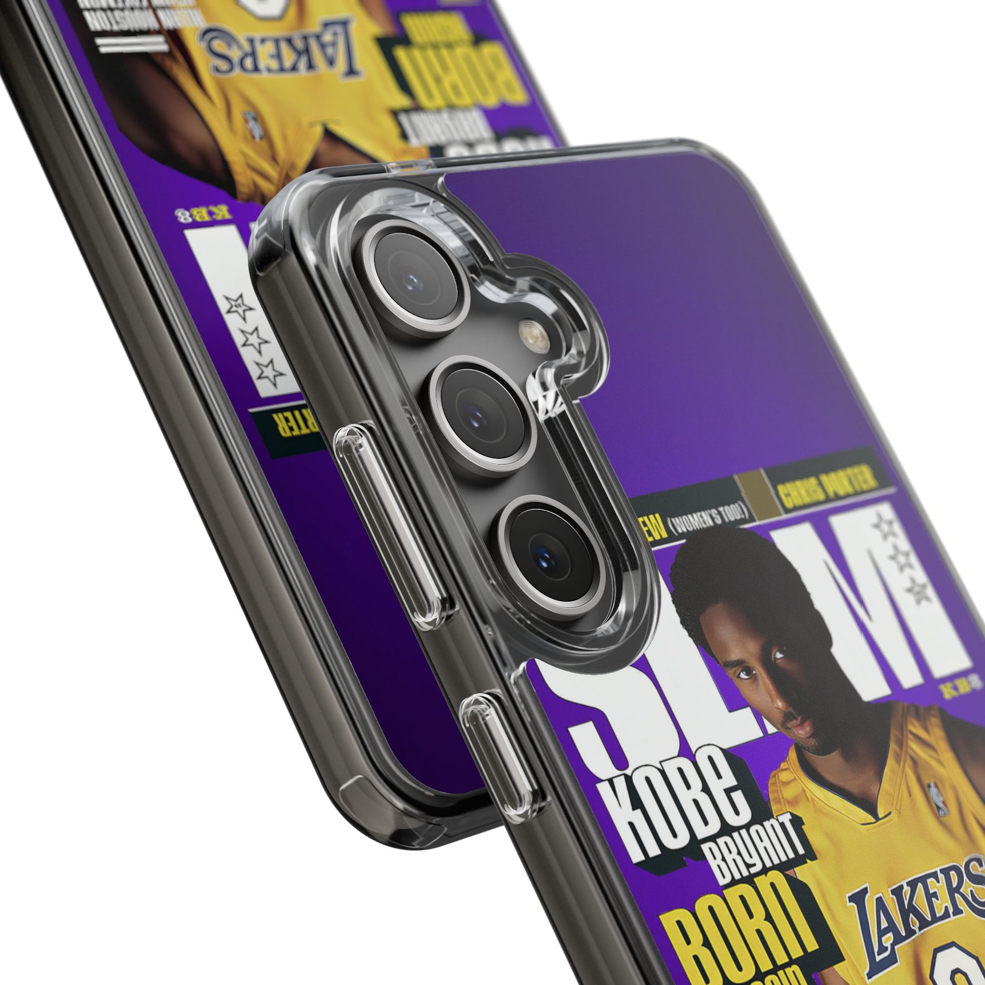 SLAM Cover Kobe Basketball Inspired design Clear Phone Cases