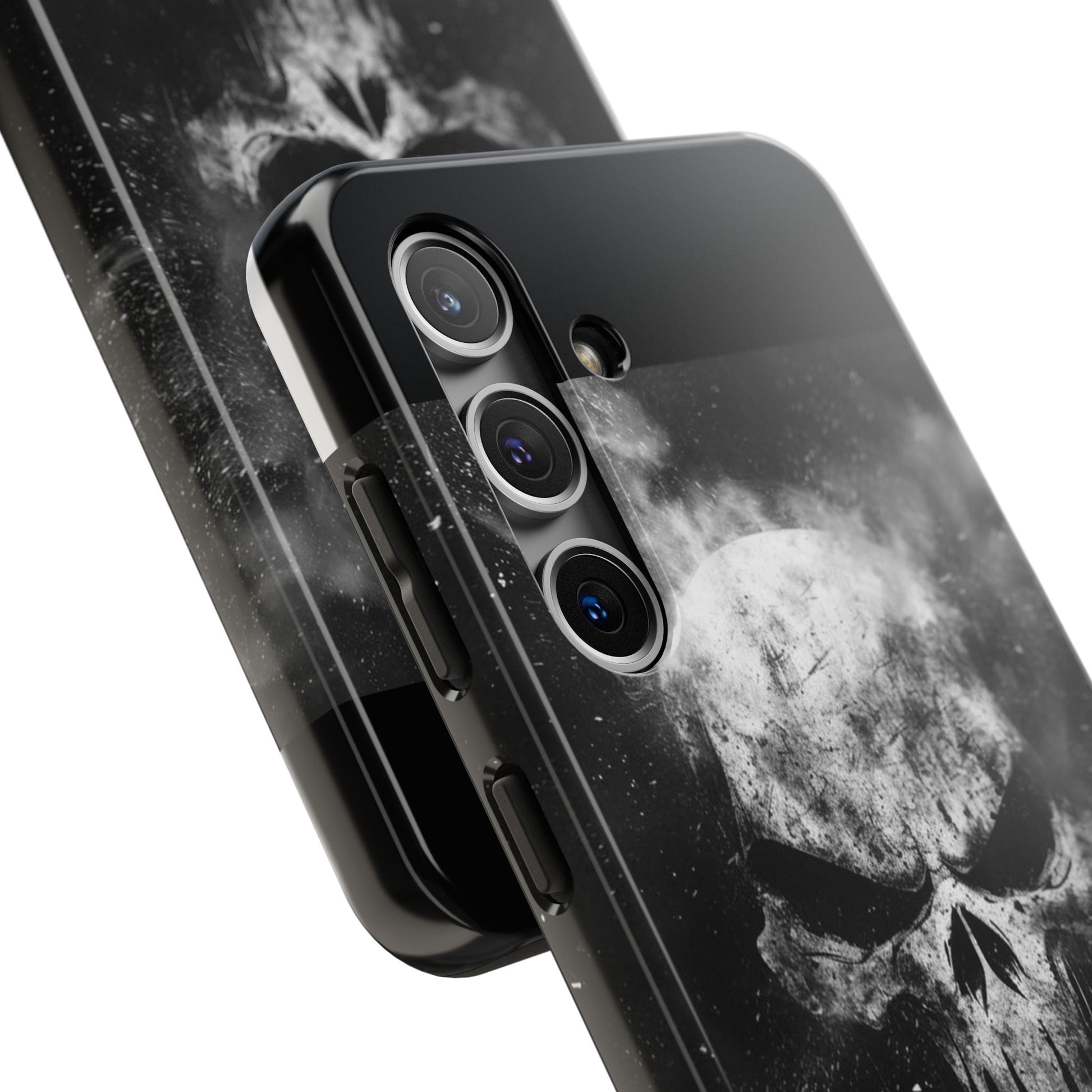 Smoking Skull Theme Phone Case for iPhone & Samsung Galaxy Phones