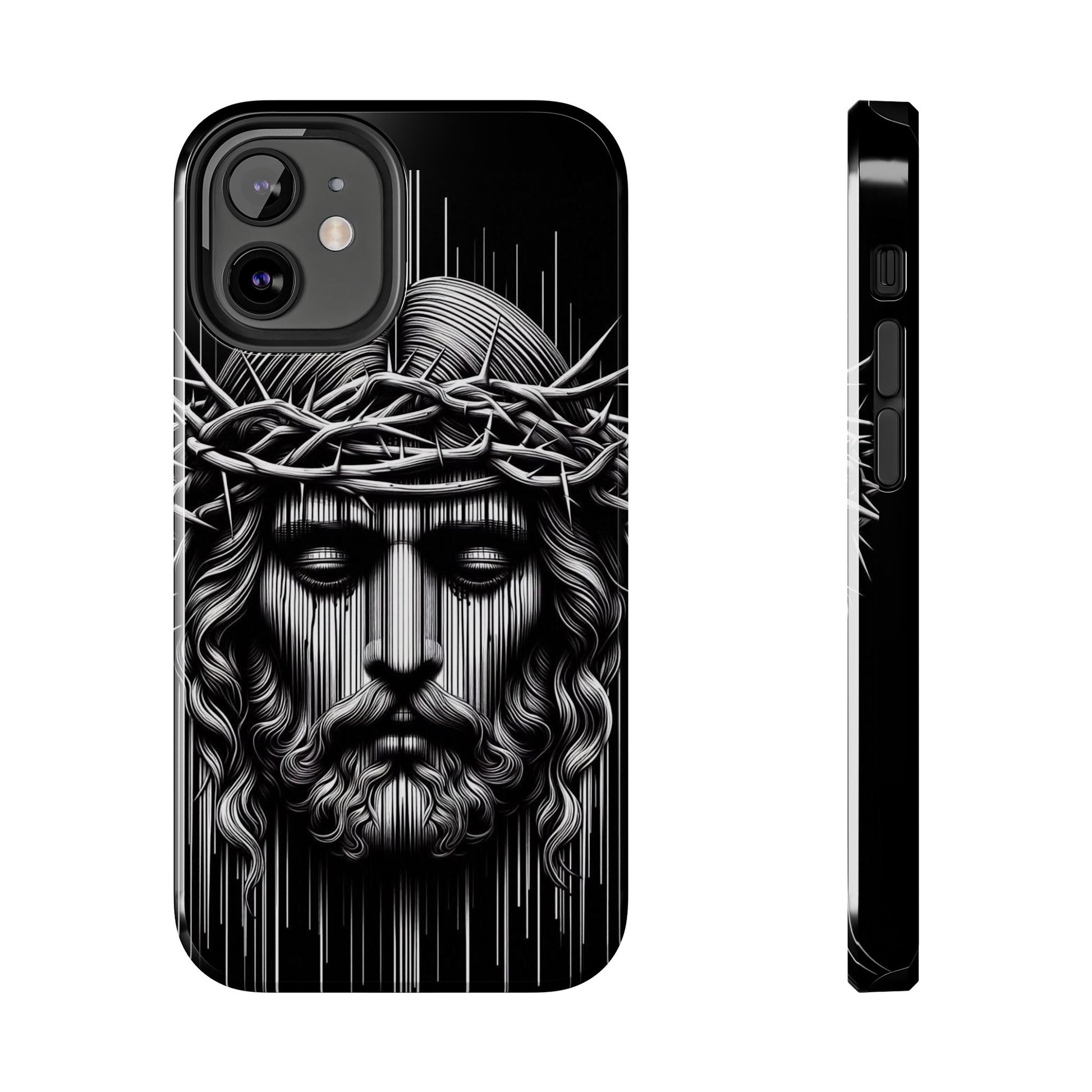 Jesus The King Crown Christian Phone Cases for iPhones & Samsung Phones