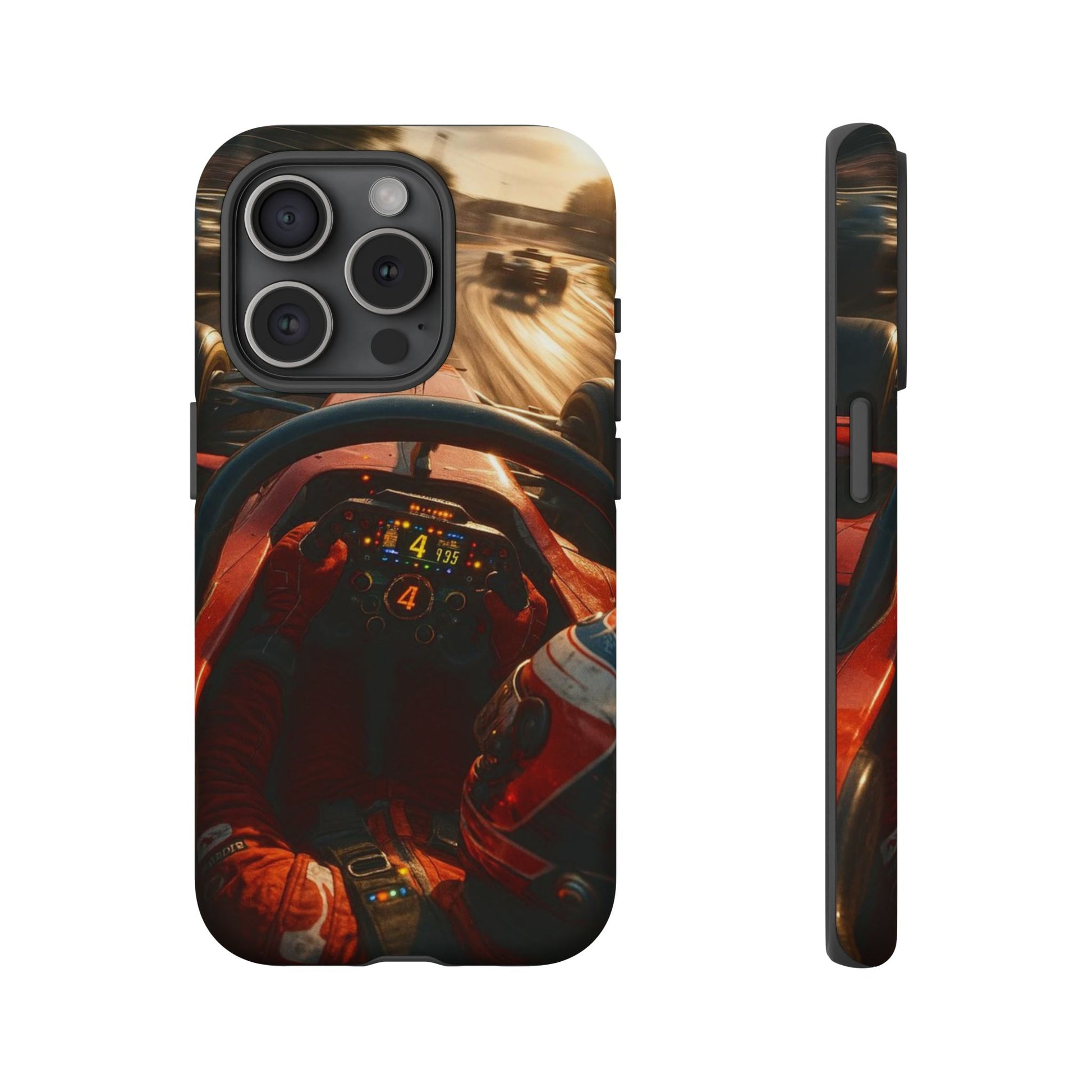 Formula 1 Cockpit Phone Case, Tough Cases for iPhones, Samsung, and Pixel