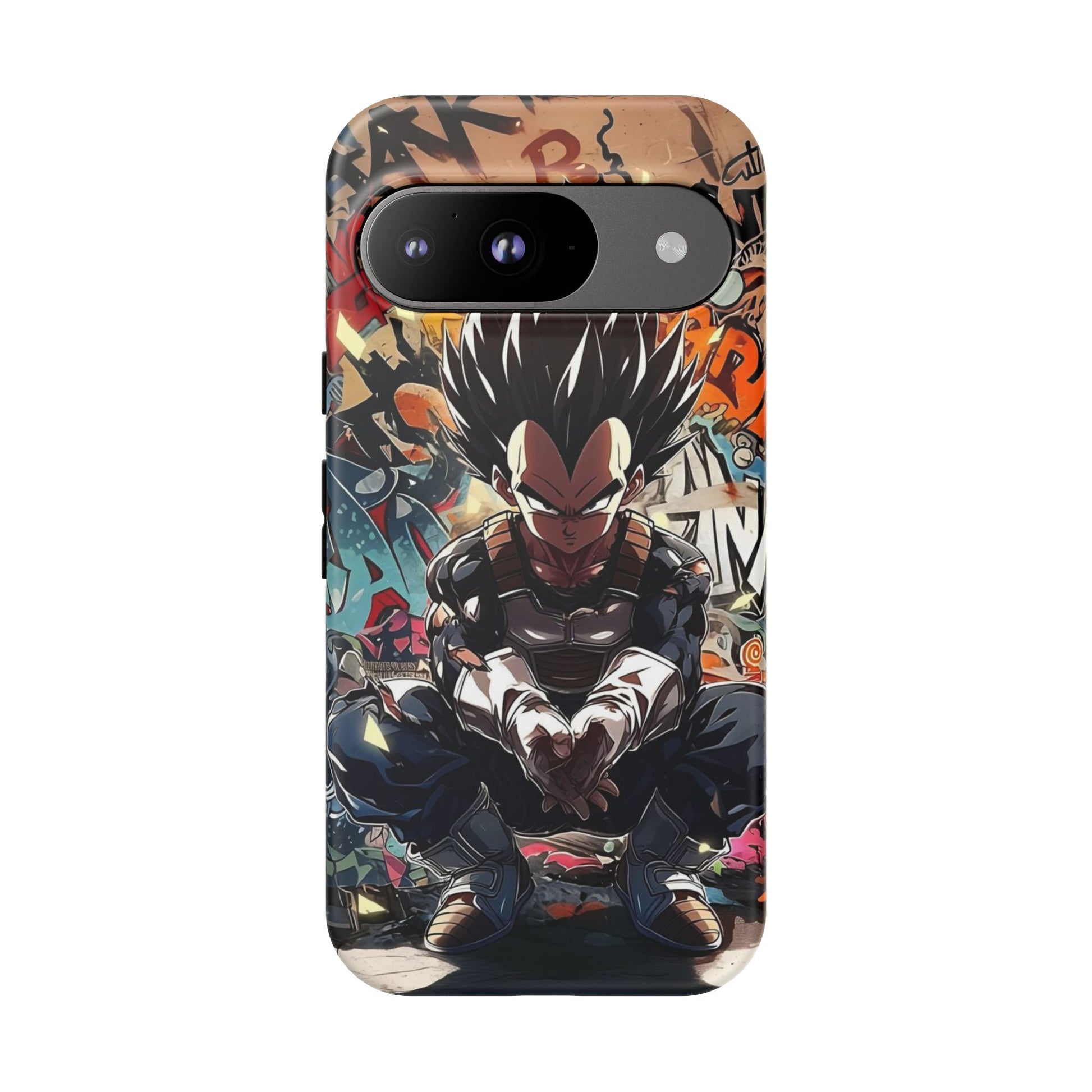 Anime Vegeta Dragon ball Z Tough Cases for iPhones, Samsung, and Pixel