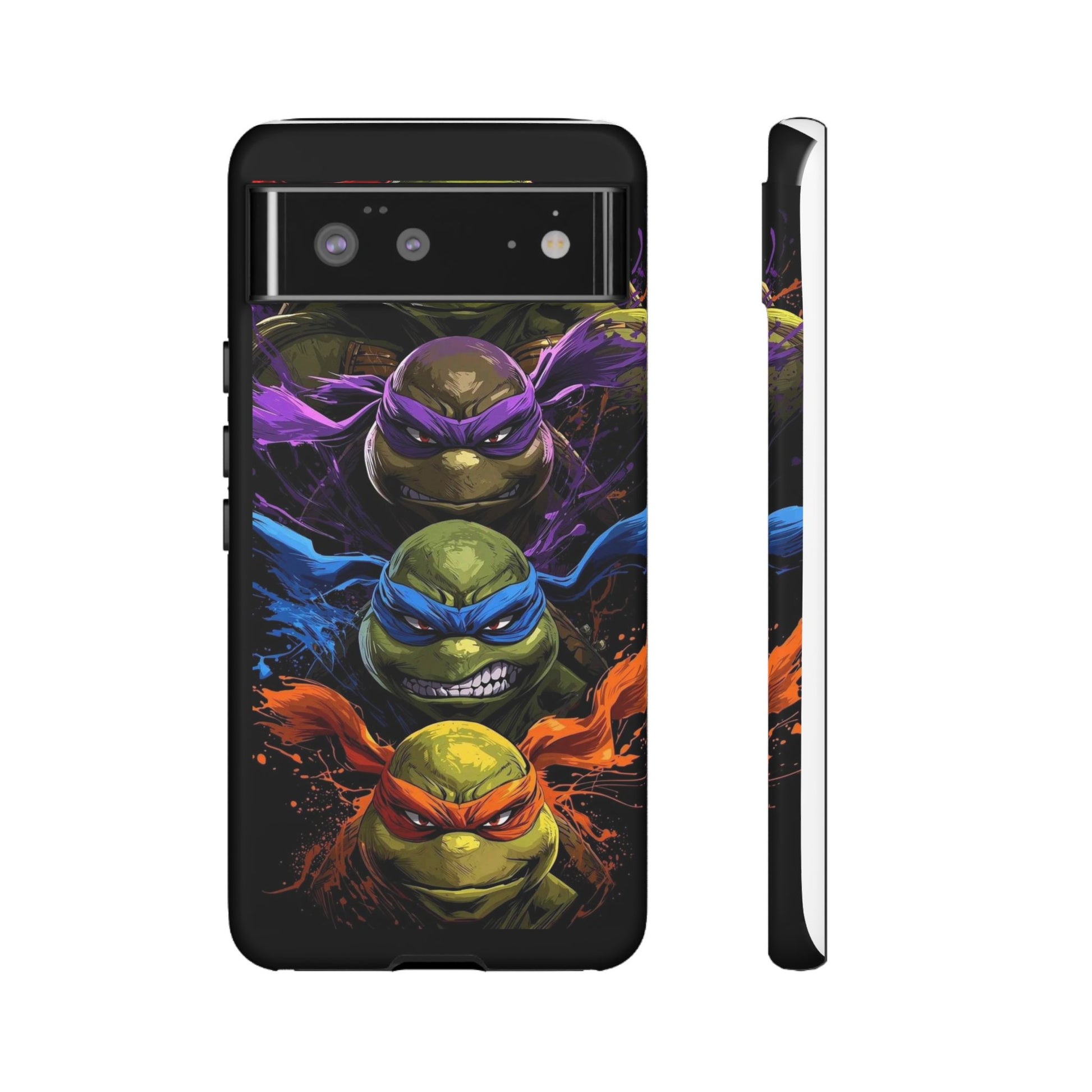 Ninja Turtles Tough Cases for iPhones, Samsung, and Pixel