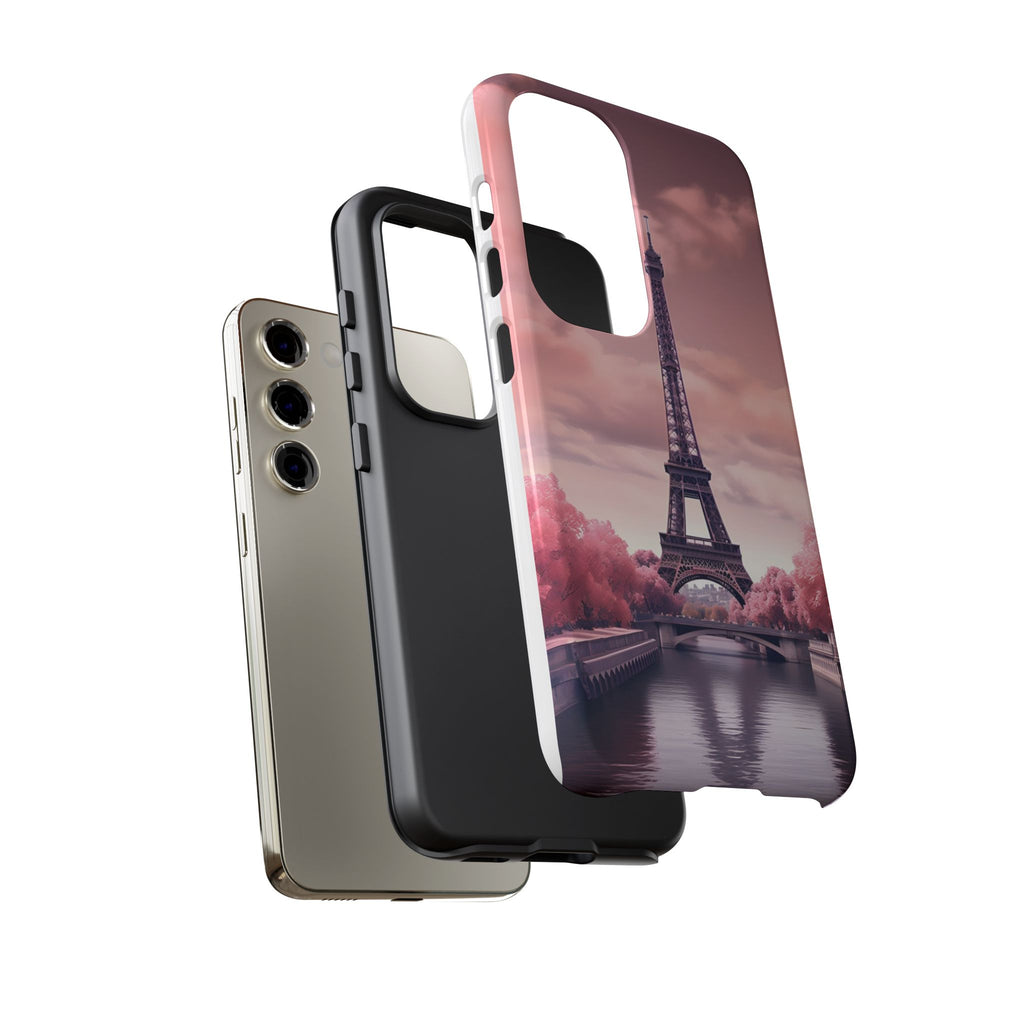 Eiffel Tower Paris Tough Cases for iPhones, Samsung, and Pixel