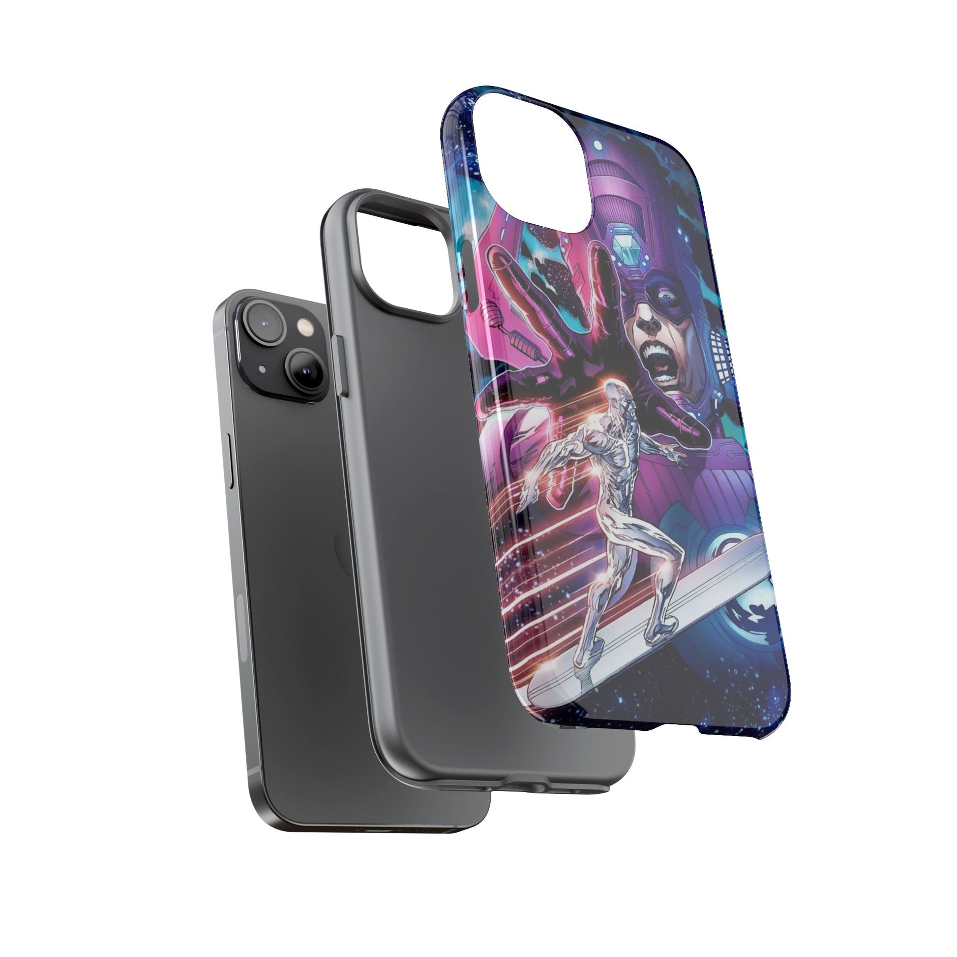 Galactus x Silver Surfer Marvel Phone Case, Tough Cases for iPhones, Samsung, and Pixel