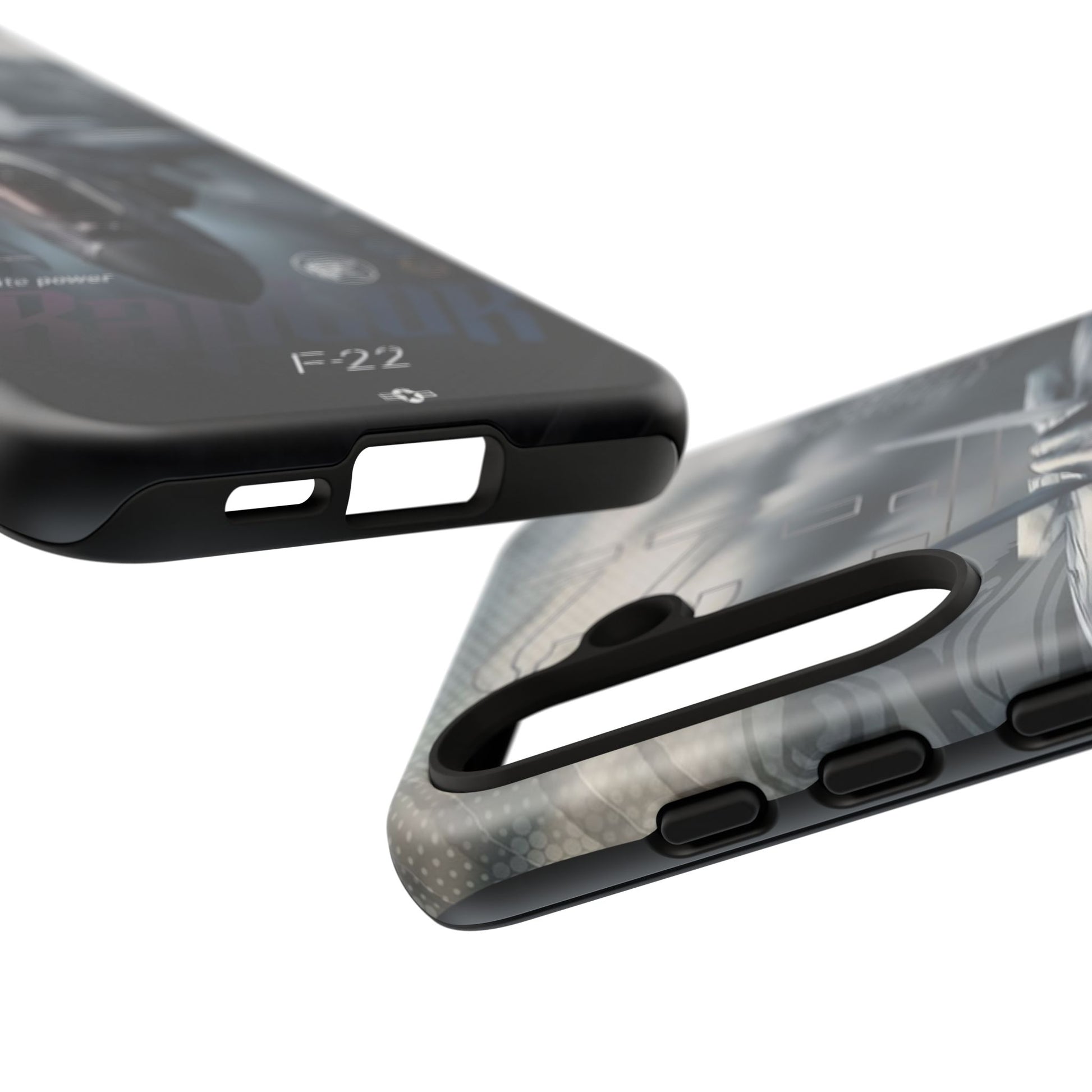 F-22 Raptor Fighter Jet Tough Cases for iPhones, Samsung, and Pixel
