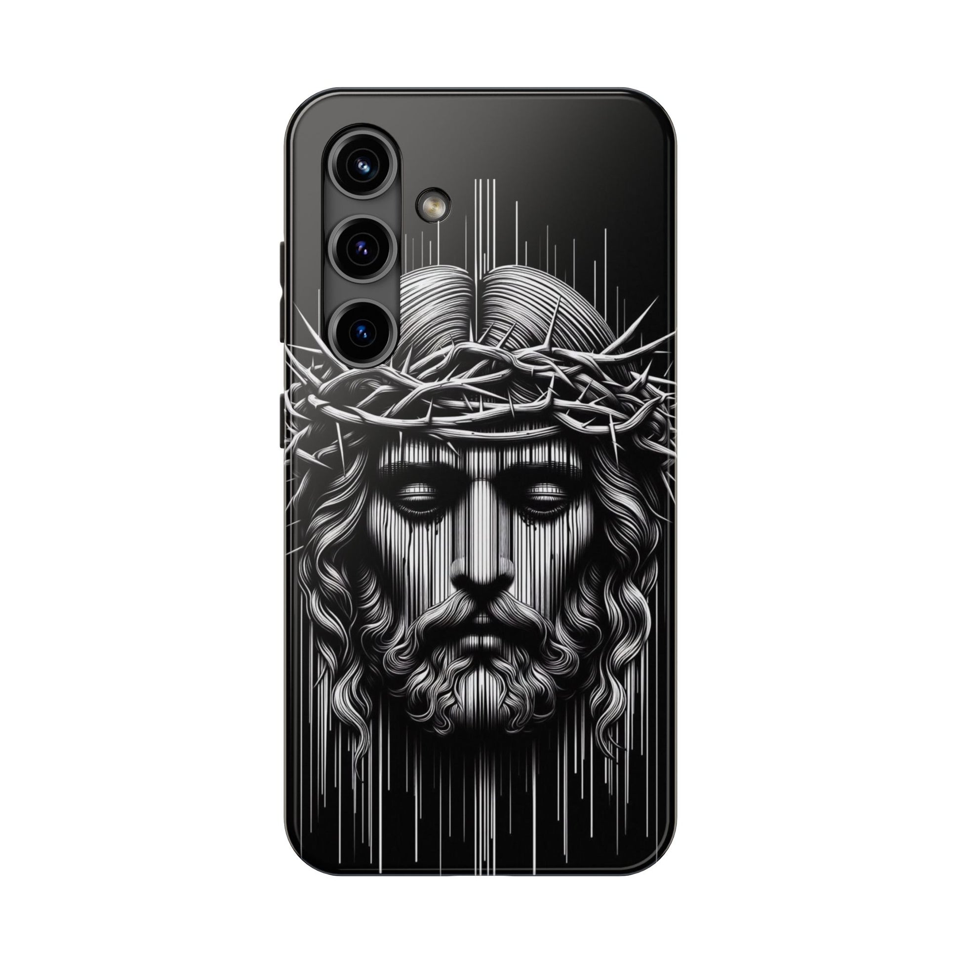 Jesus The King Crown Christian Phone Cases for iPhones & Samsung Phones