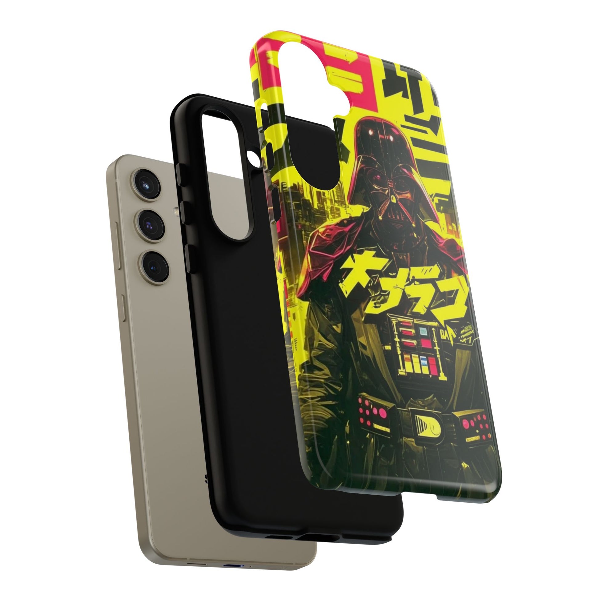 Cyberpunk X Vader Tough Cases for iPhones, Samsung, and Pixel