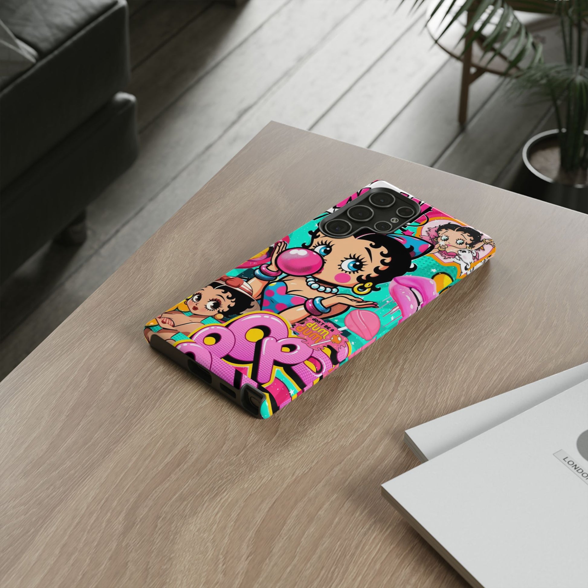 Betty Boop Comic Strip Phone Case for iPhone, Samsung Galaxy, & Pixel Phones