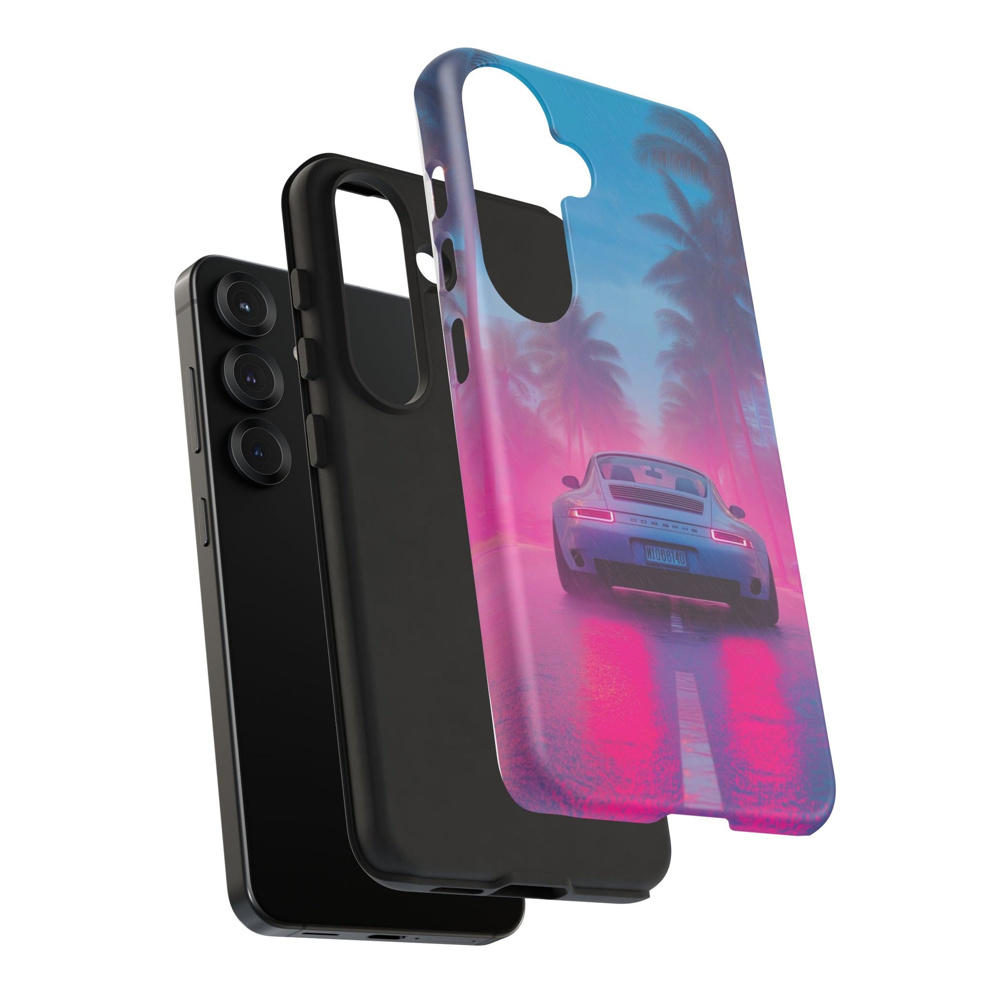 Miami Vice Porsche Phone Case for iPhone, Samsung Galaxy, & Pixel Phones