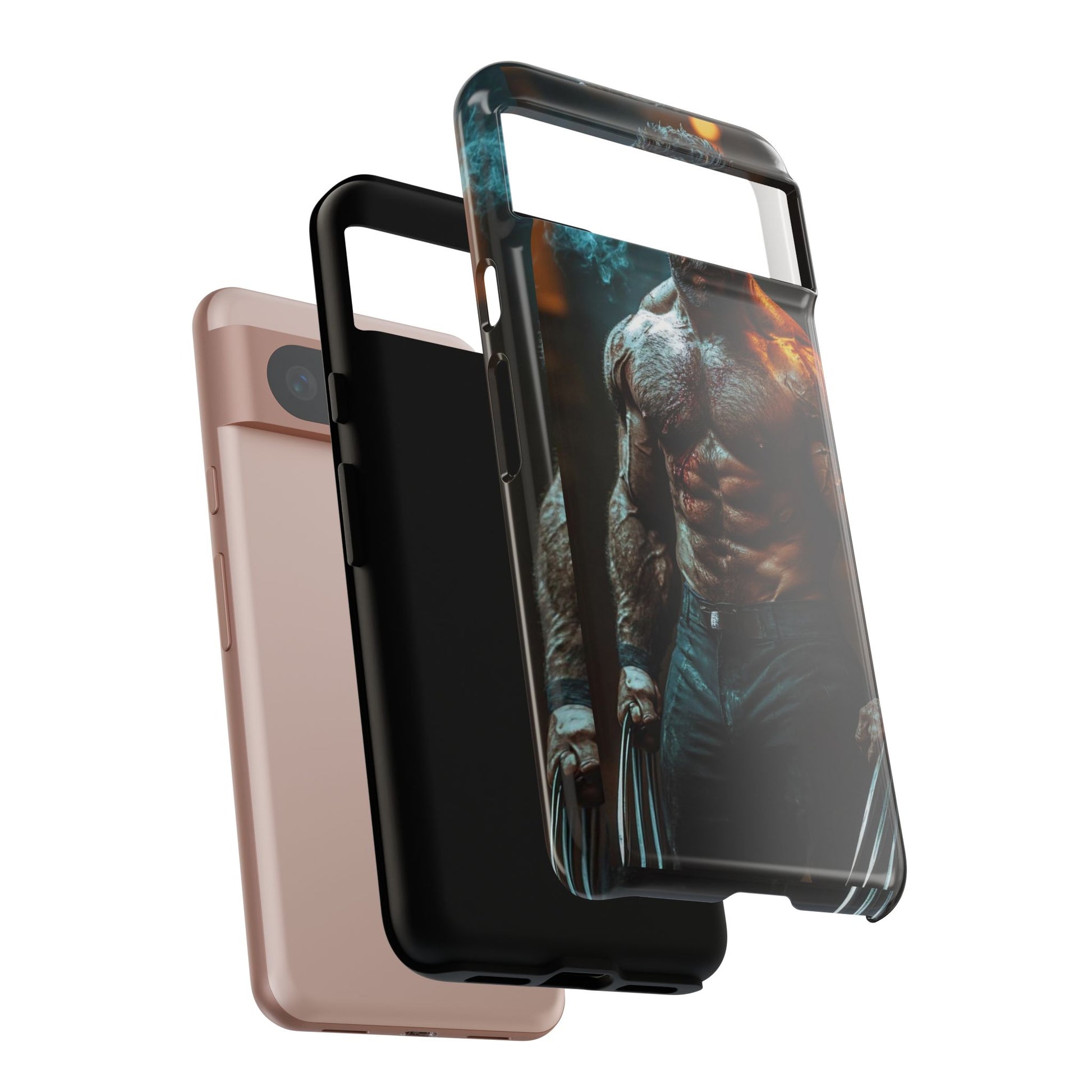 Marvel's Logan Wolverine Tough Cases for iPhones, Samsung, and Pixel