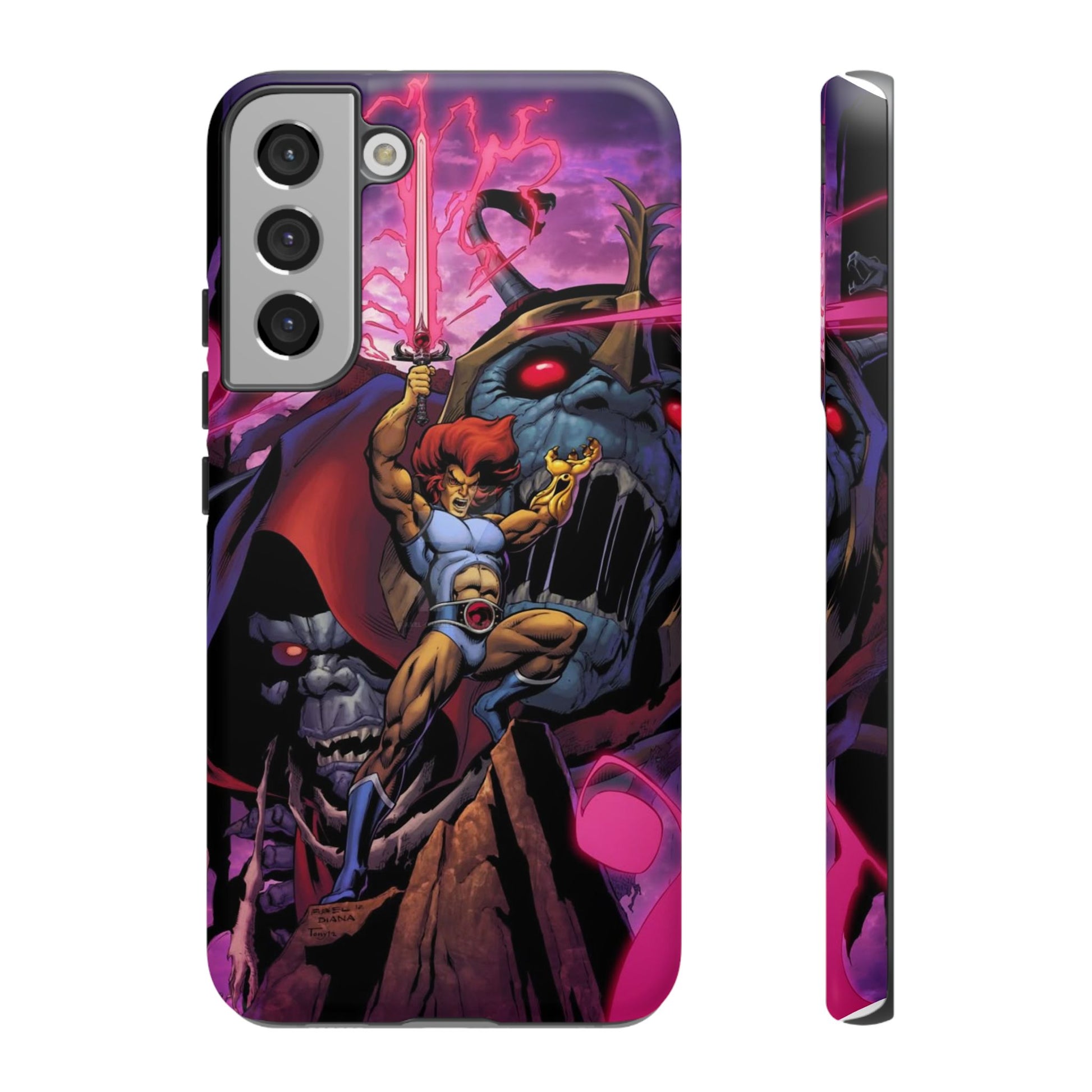 Thundercats Lion O x Mumra Tough Cases for iPhones, Samsung, and Pixel