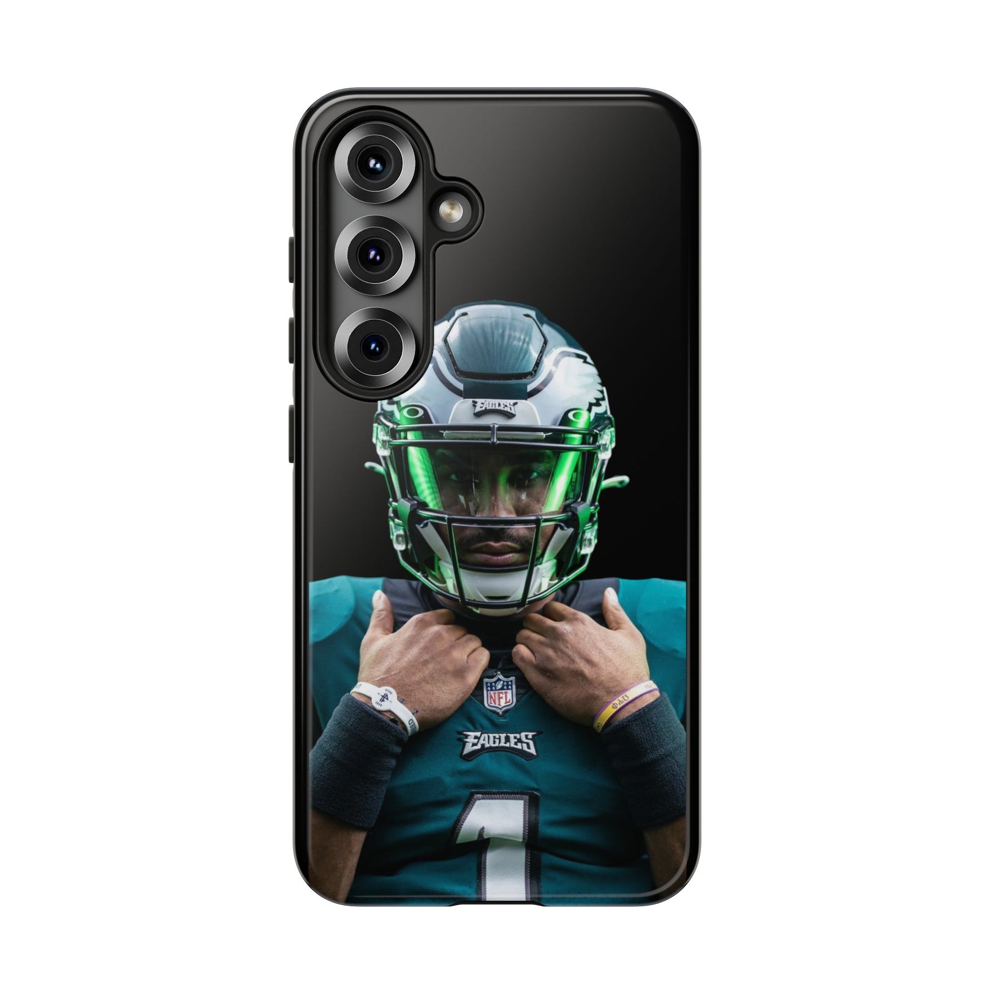 Eagles Football Jalen Hurts Tough Cases for iPhones, Samsung, and Pixel