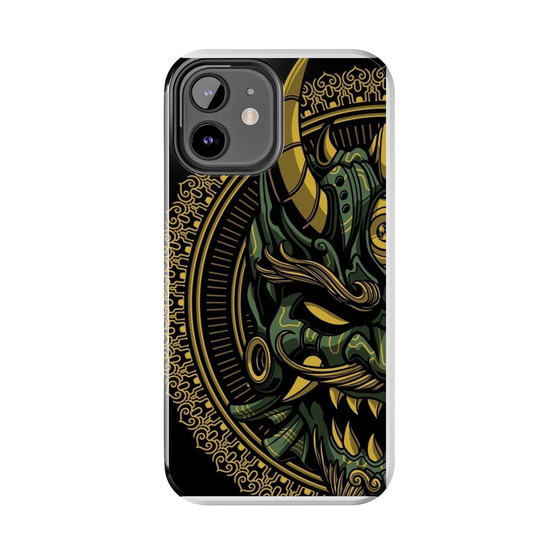 Kabuki Mask Theme Phone Cases for Iphones & Samsung Durable