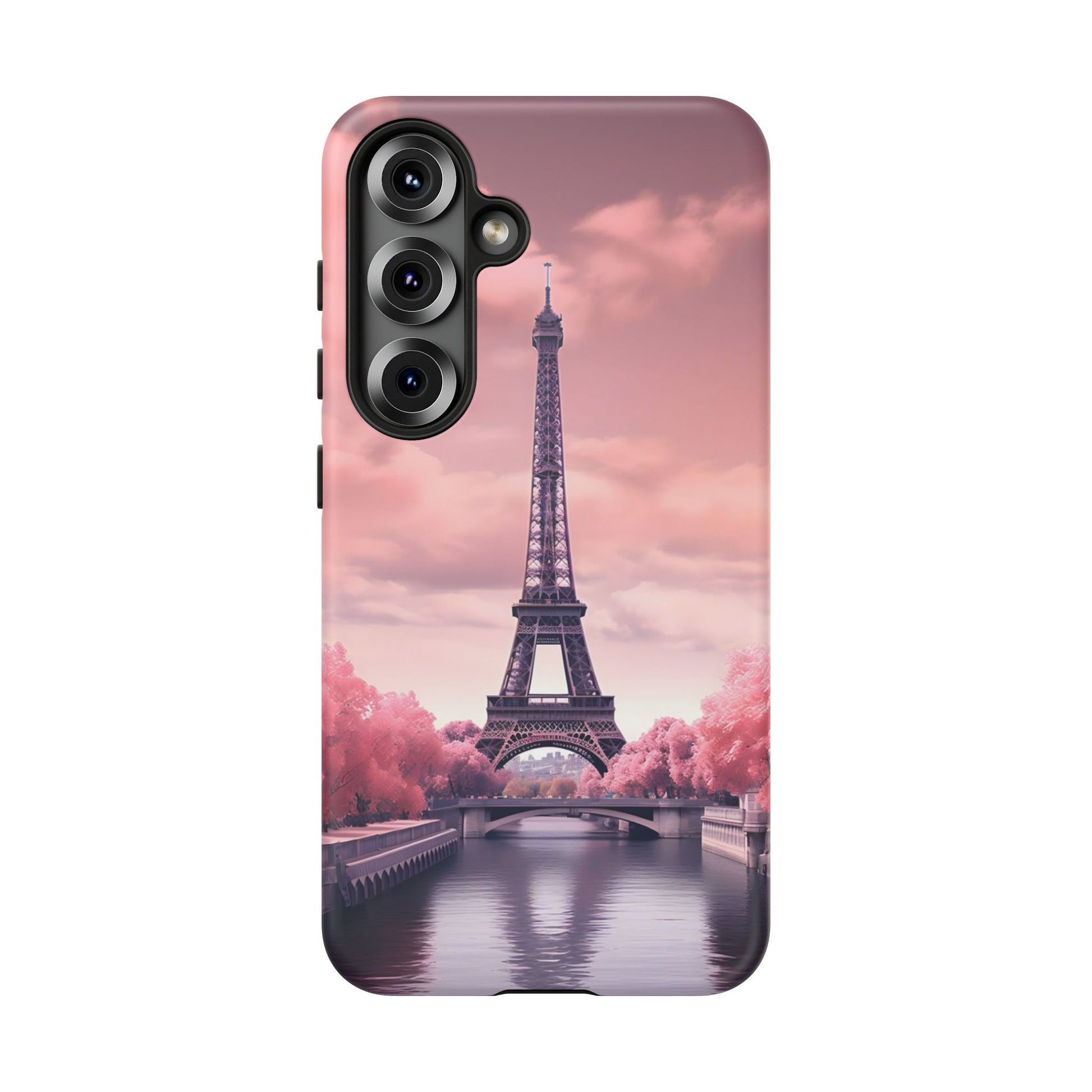 Eiffel Tower Paris Tough Cases for iPhones, Samsung, and Pixel