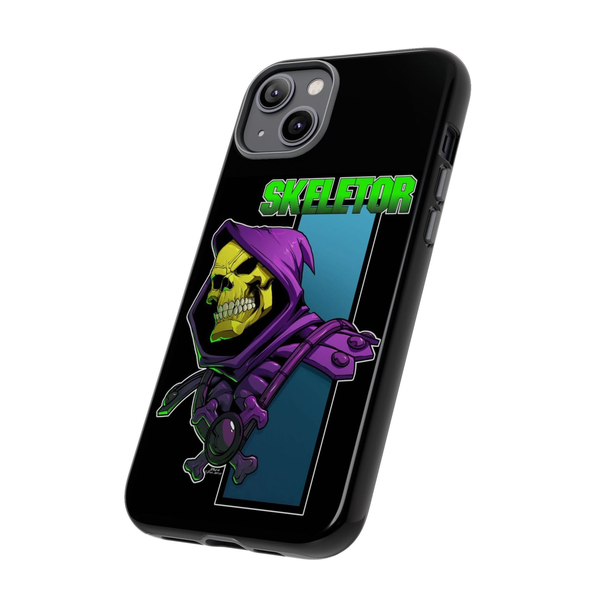 Skeletor Tough Cases for iPhones, Samsung, and Pixel