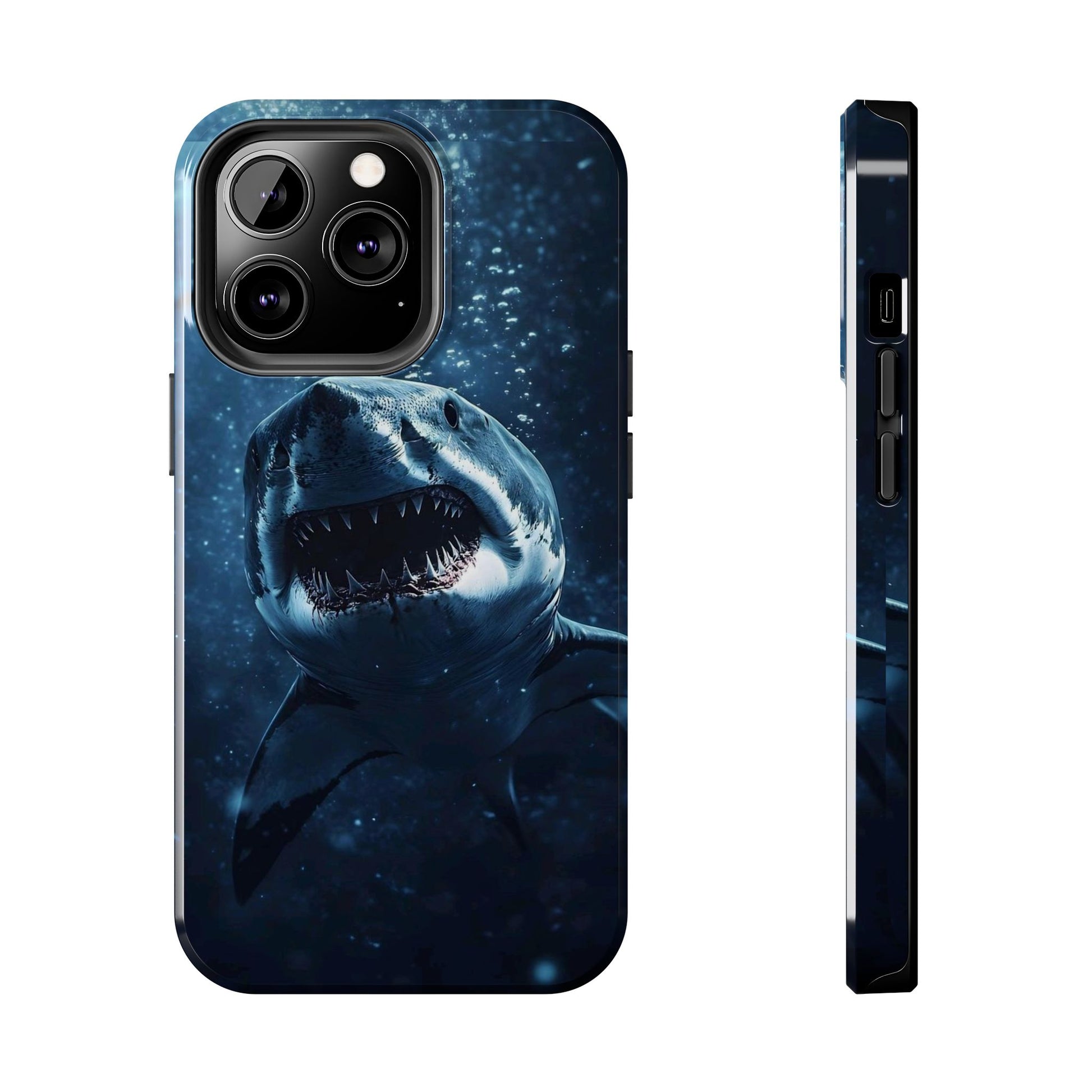 Great White Shark Theme Phone Cases for iPhones & Samsung Phones
