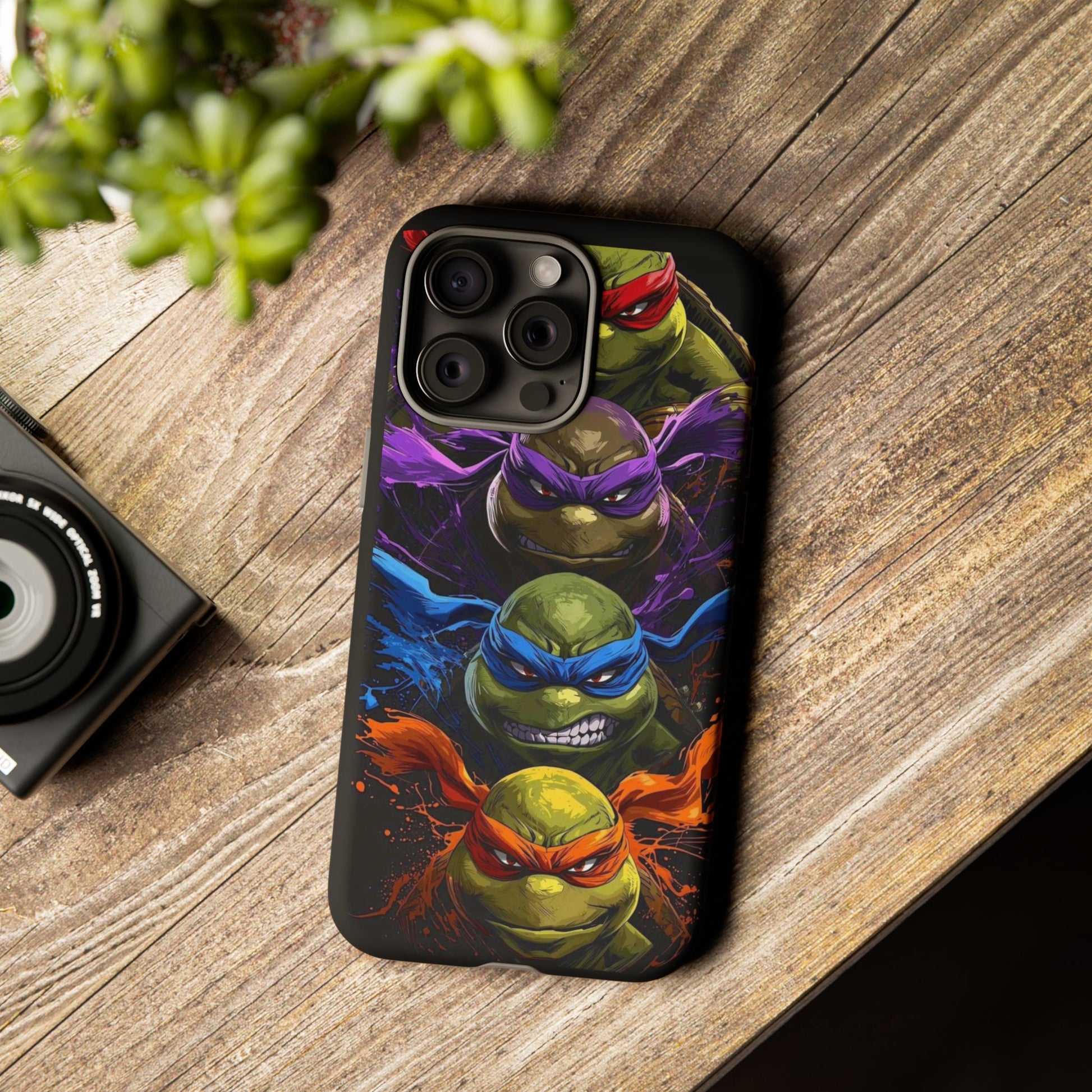 Ninja Turtles Tough Cases for iPhones, Samsung, and Pixel