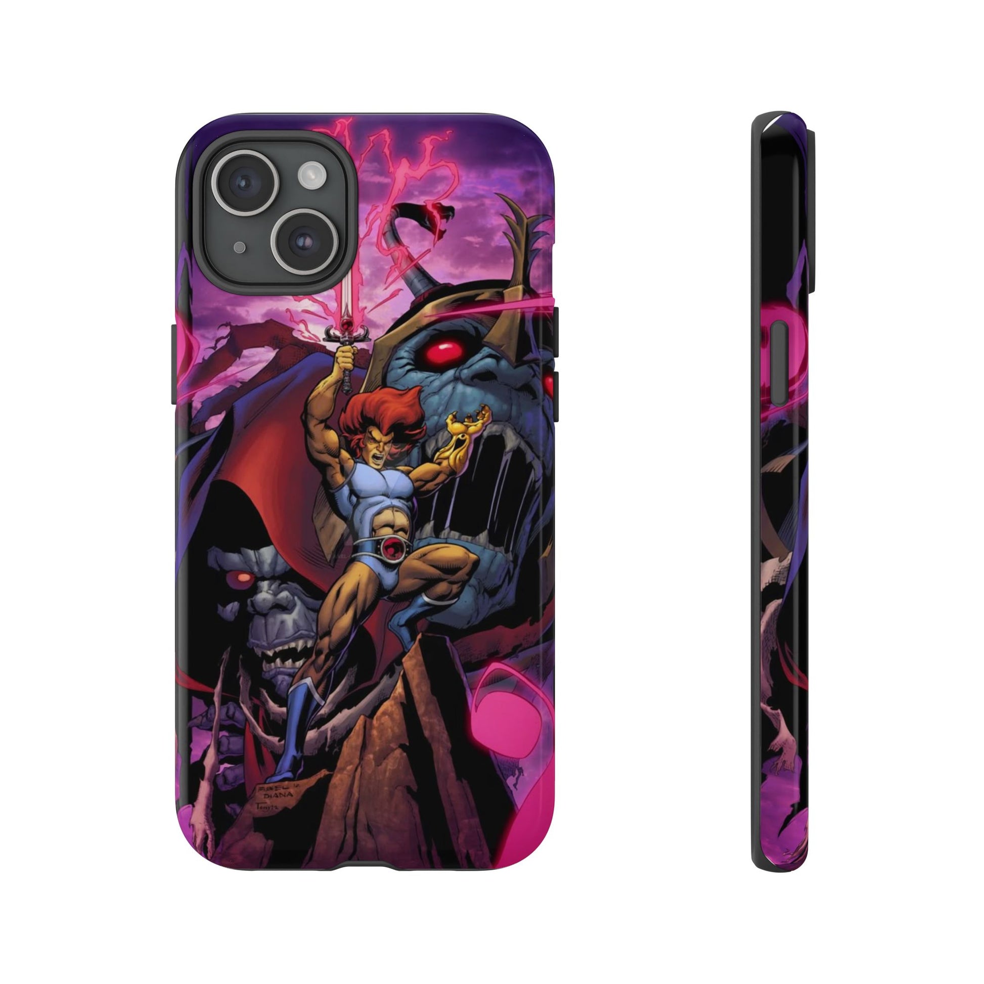Thundercats Lion O x Mumra Tough Cases for iPhones, Samsung, and Pixel