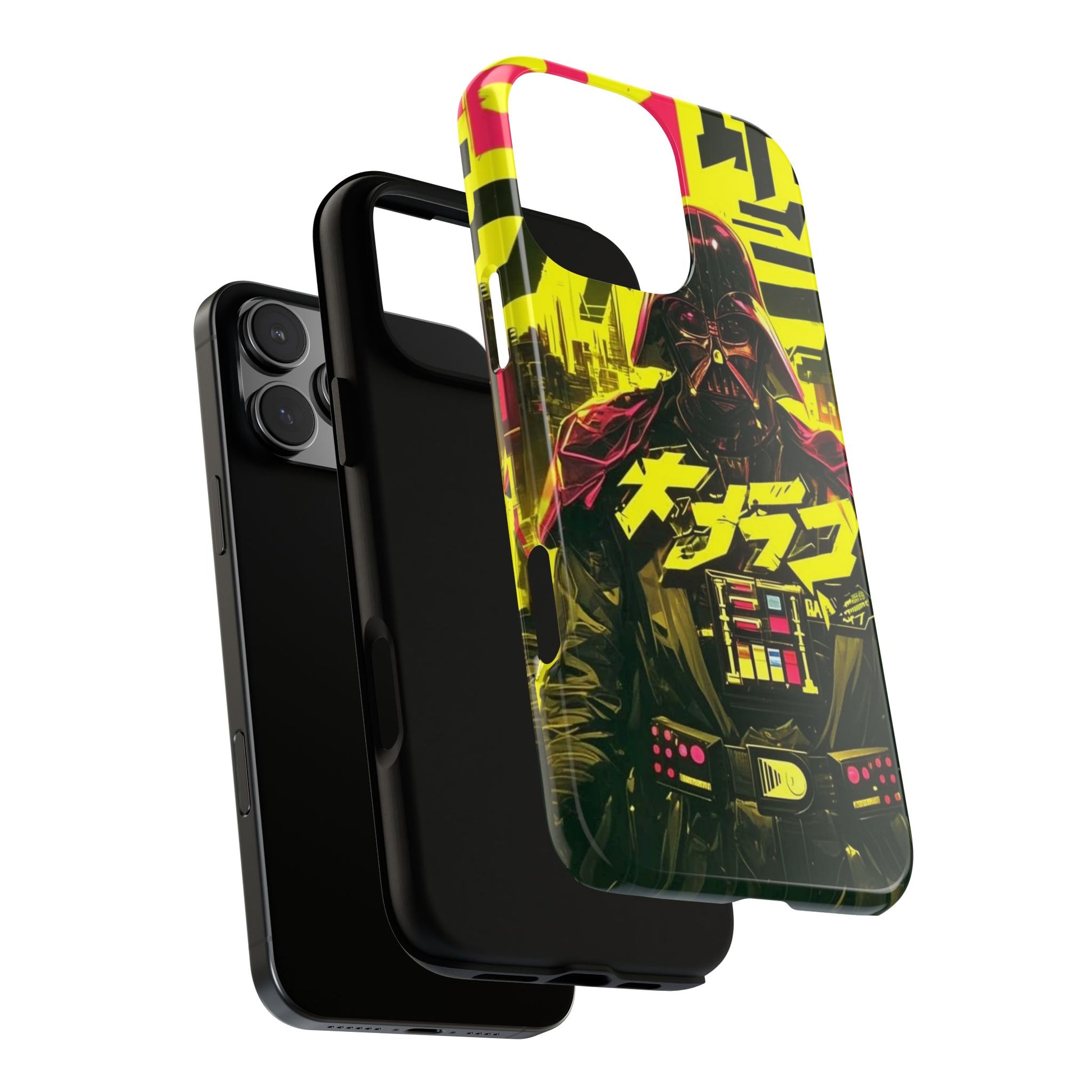 Cyberpunk X Vader Tough Cases for iPhones, Samsung, and Pixel