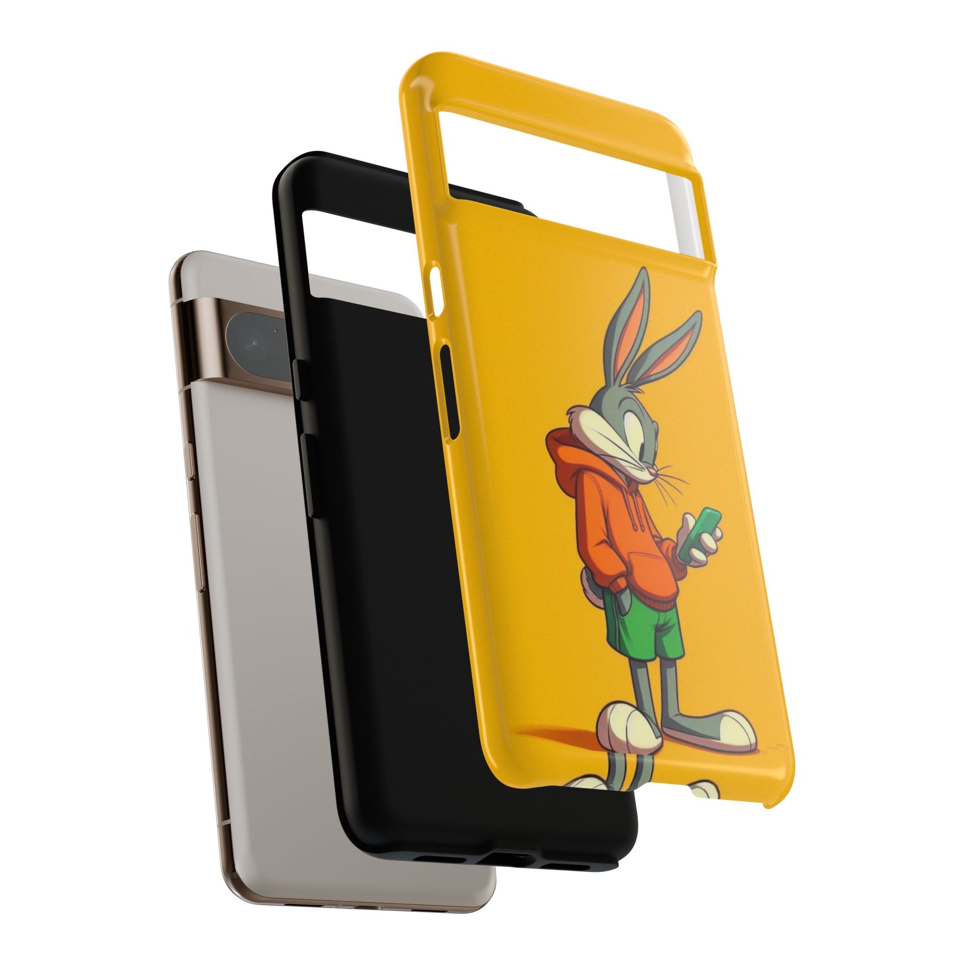 Bugs Bunny Tough Cases for iPhones, Samsung, and Pixel