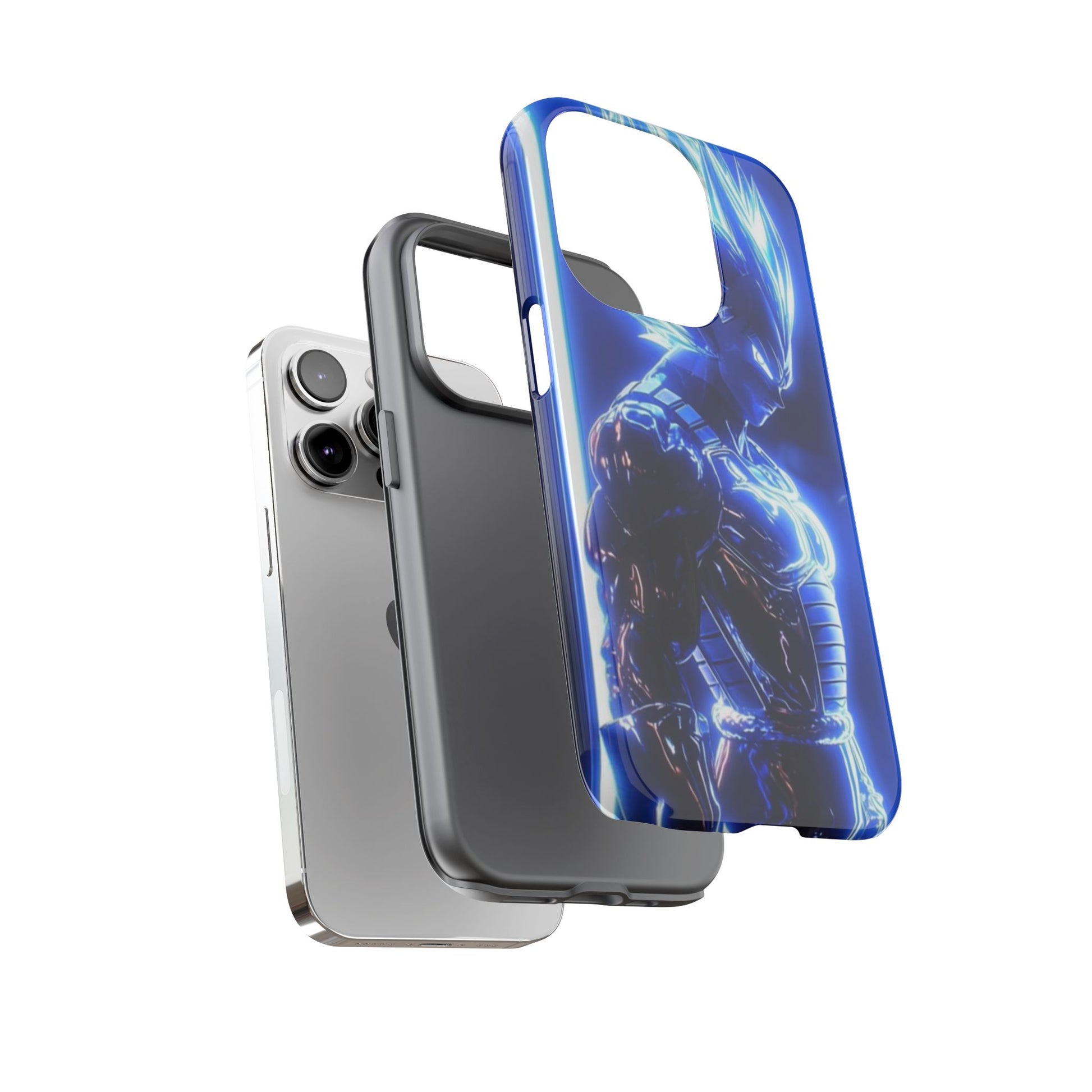 Anime Dragon Ball Z Super Saiyan Tough Cases for iPhones, Samsung, and Pixel