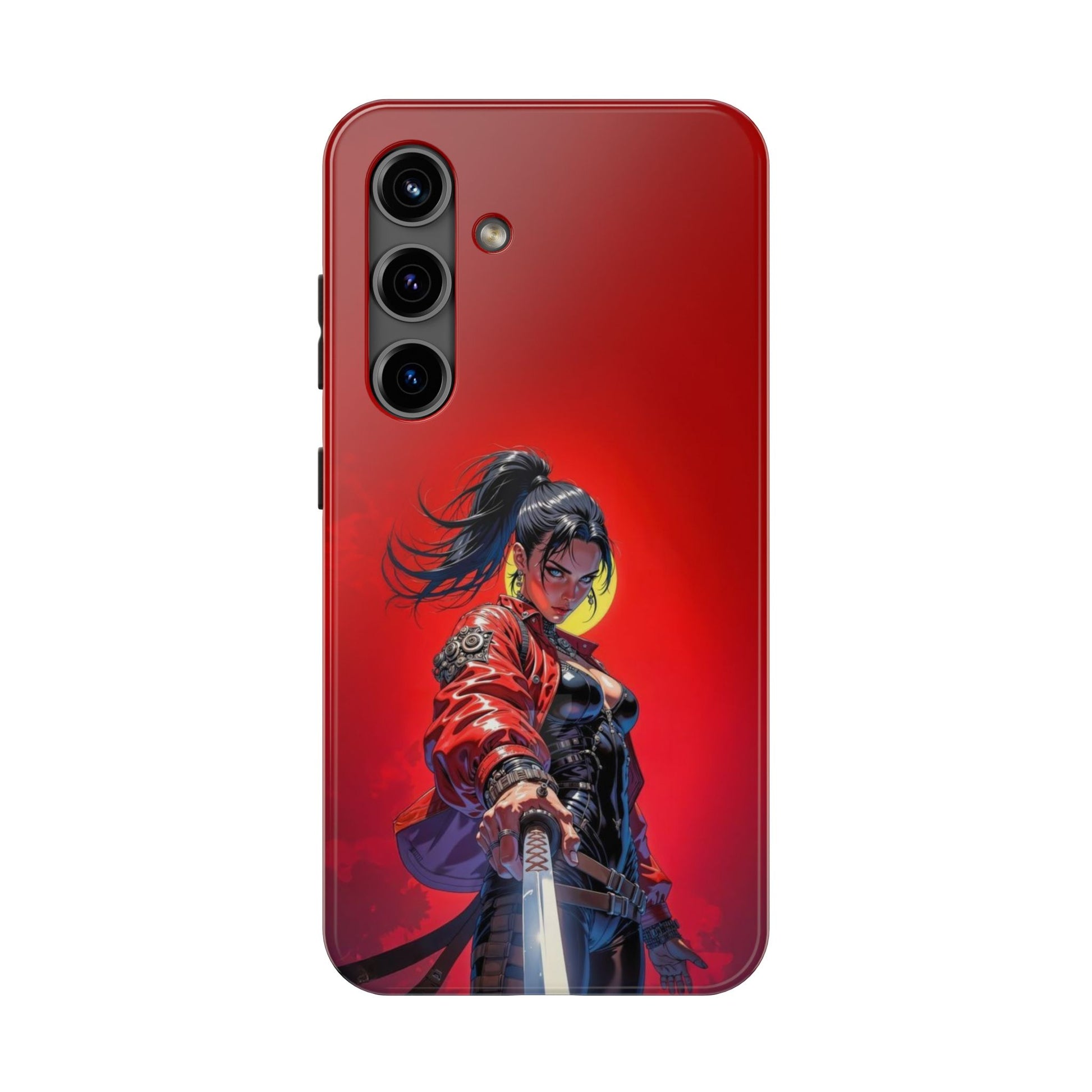 Ninja Girl Anime Inspired Phone Cases for Iphones & Samsung Phones