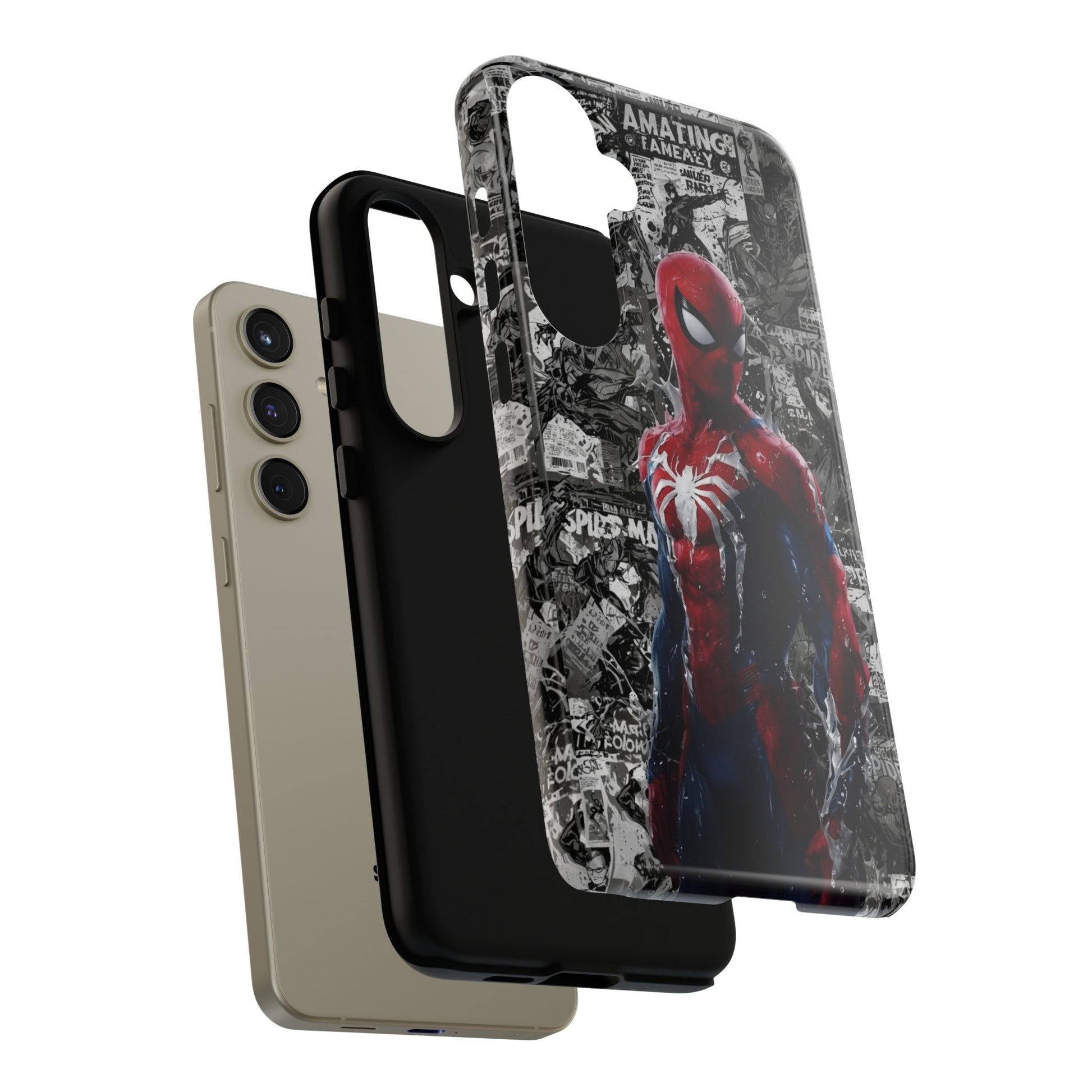 Spiderman Phone Case, Tough Cases for iPhones, Samsung, and Pixel