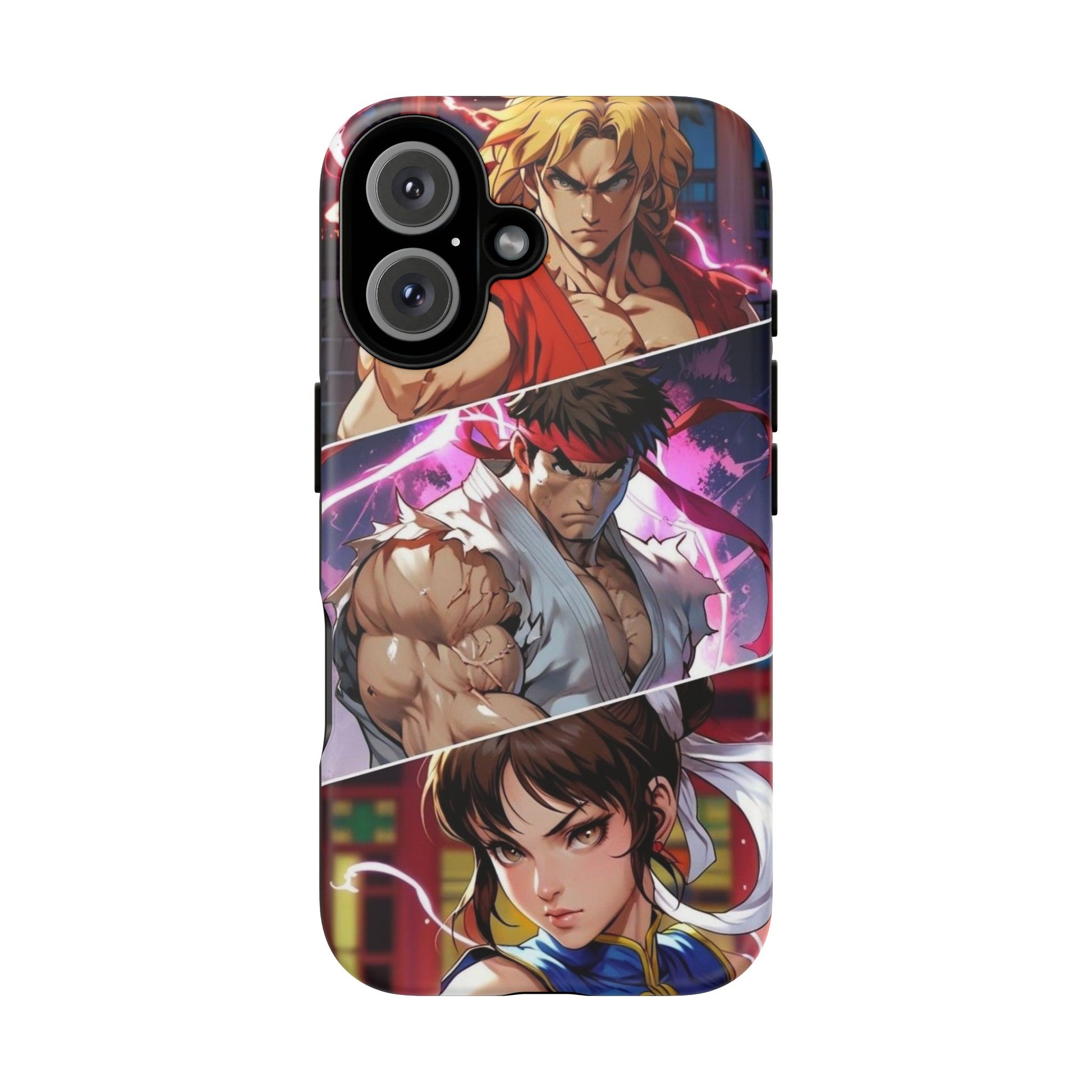 Street Fighter Gamer Theme Tough Cases for iPhones, Samsung, and Pixel