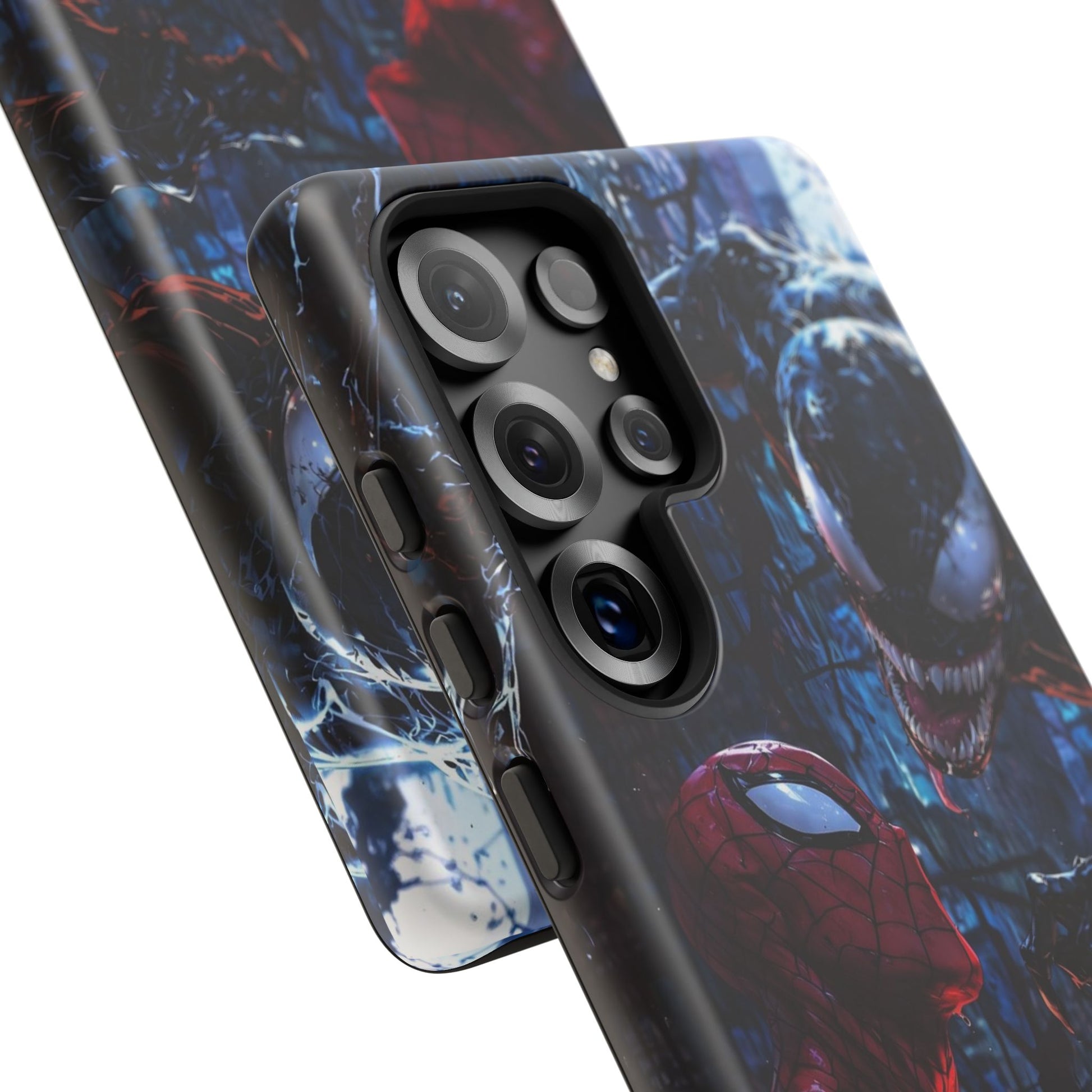 Venom x Spiderman Phone Case, Tough Cases for iPhones, Samsung, and Pixel