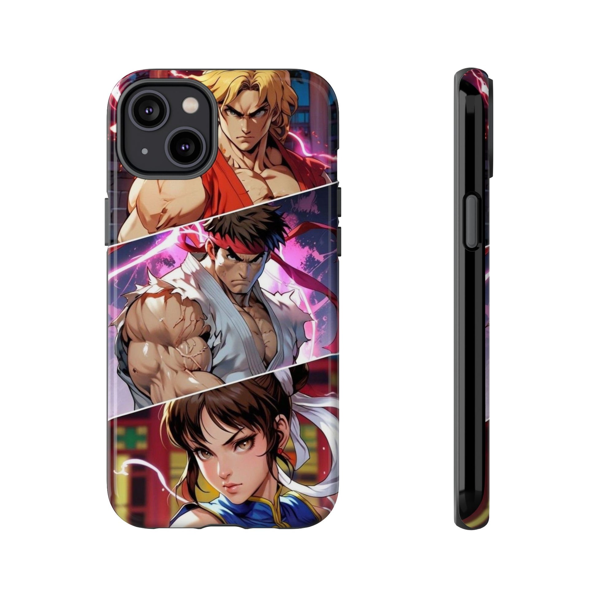 Street Fighter Gamer Theme Tough Cases for iPhones, Samsung, and Pixel