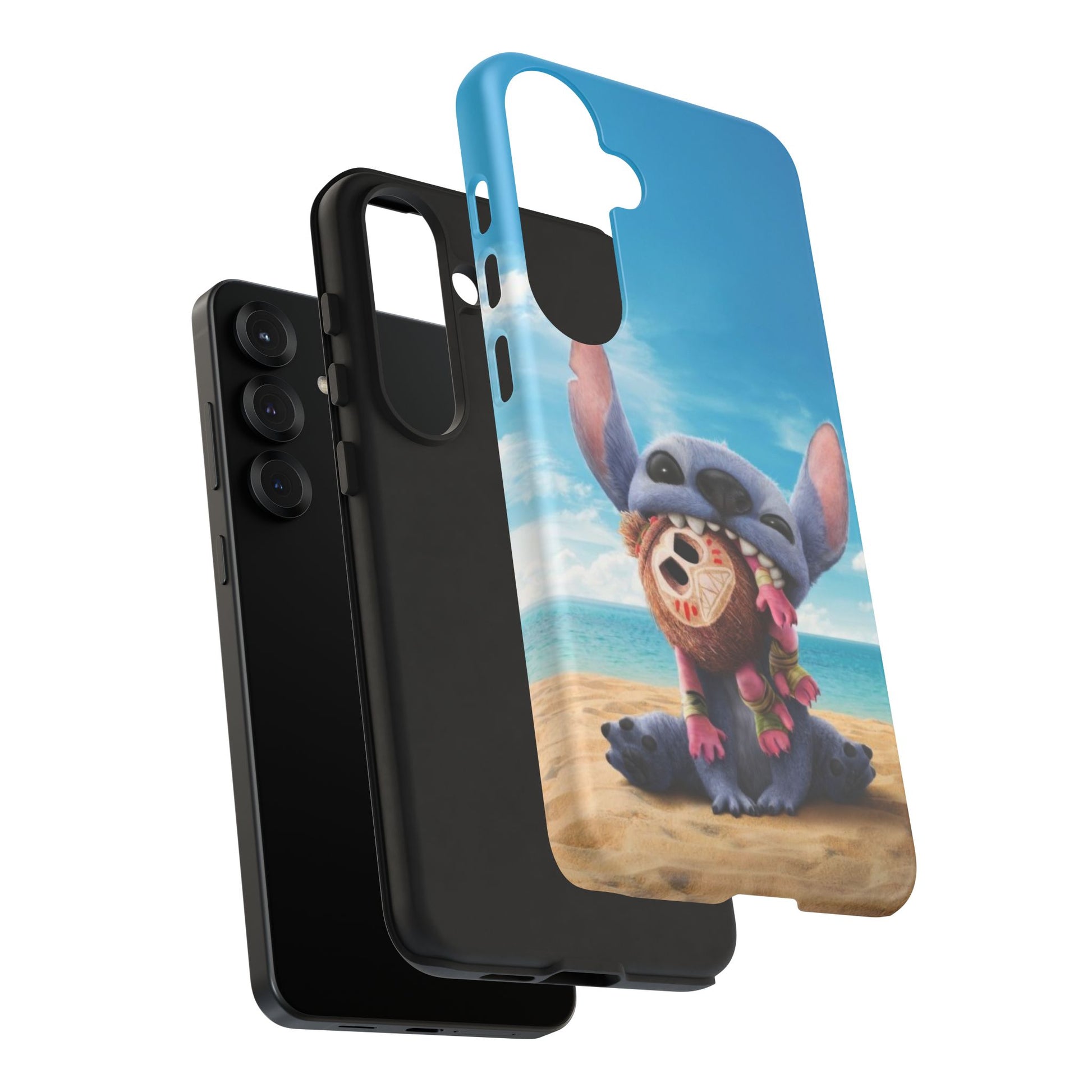 Stitch Beach Sunset Landscape Phone Case for iPhone, Samsung Galaxy, & Pixel Phones
