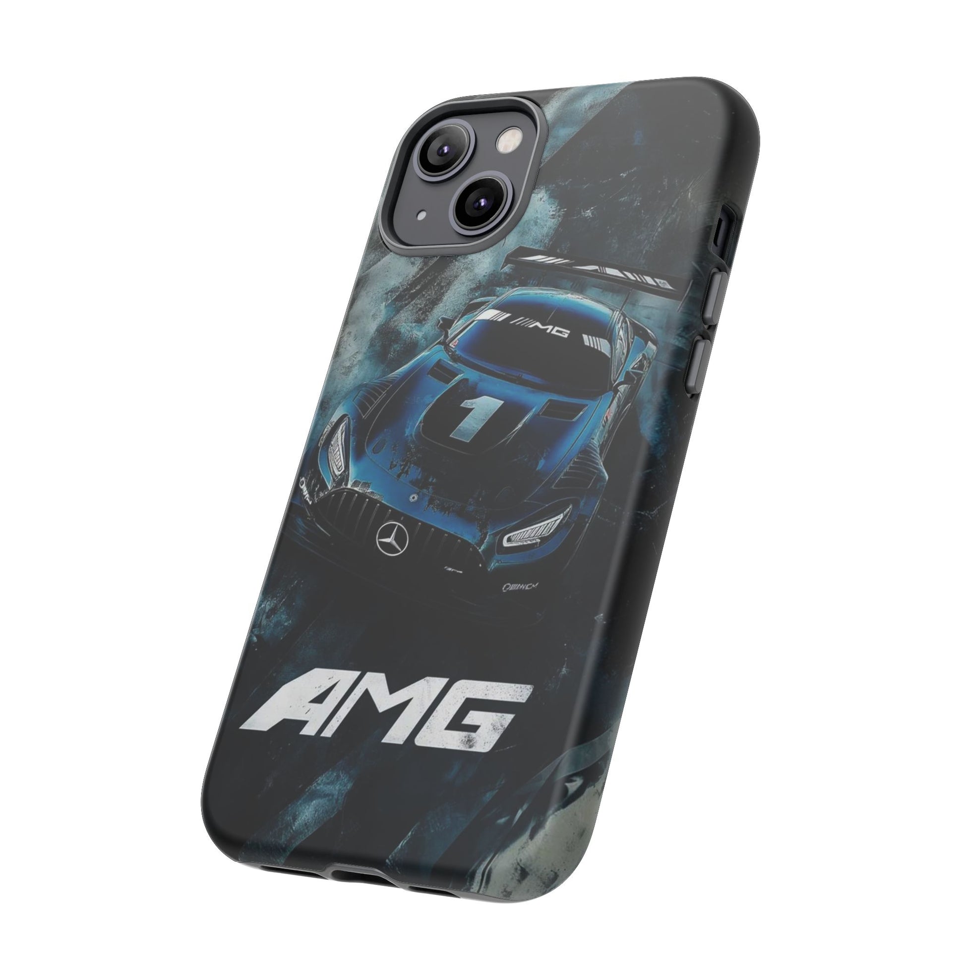 Mercedes AMG Racing Car Tough Cases for iPhones, Samsung, and Pixel