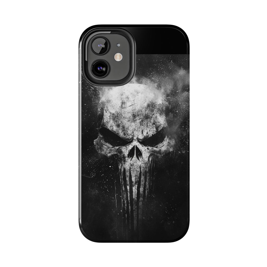 Smoking Skull Theme Phone Case for iPhone & Samsung Galaxy Phones