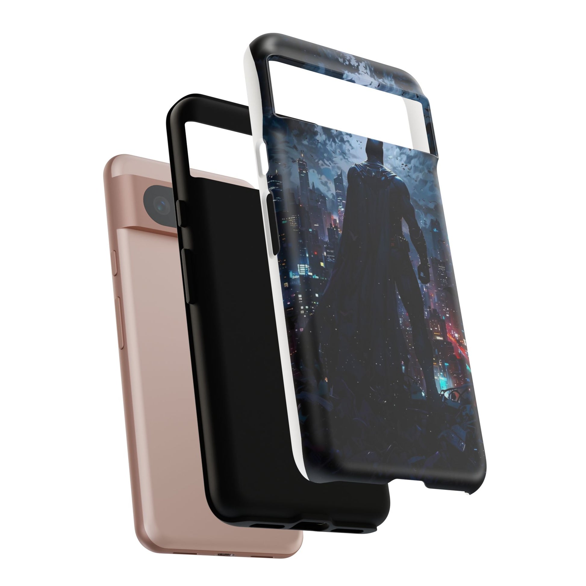 Gotham City Batman Tough Cases for iPhones, Samsung, and Pixel