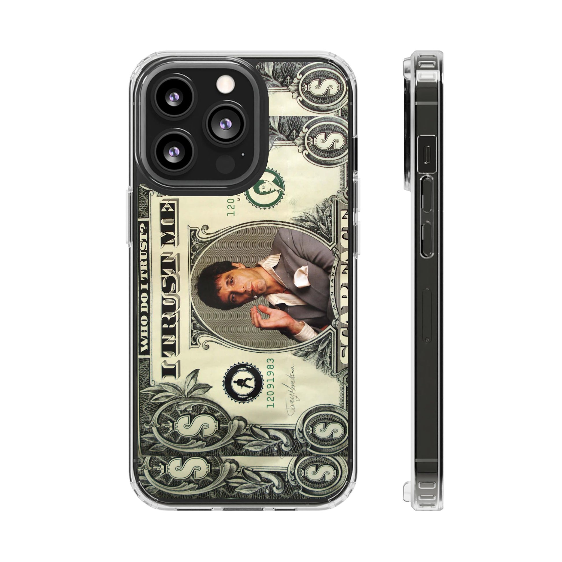 Scarface I Trust Me Money Movie inspired Protective Iphone and Samsung case