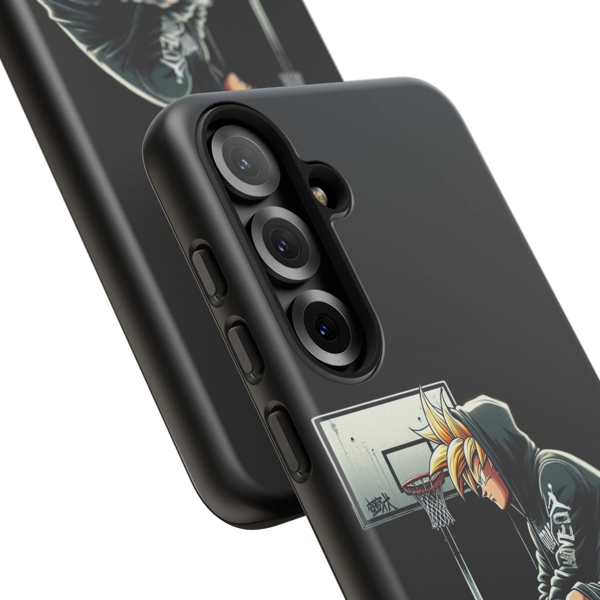 Son Goku Basketball Tough Cases for iPhones, Samsung, and Pixel