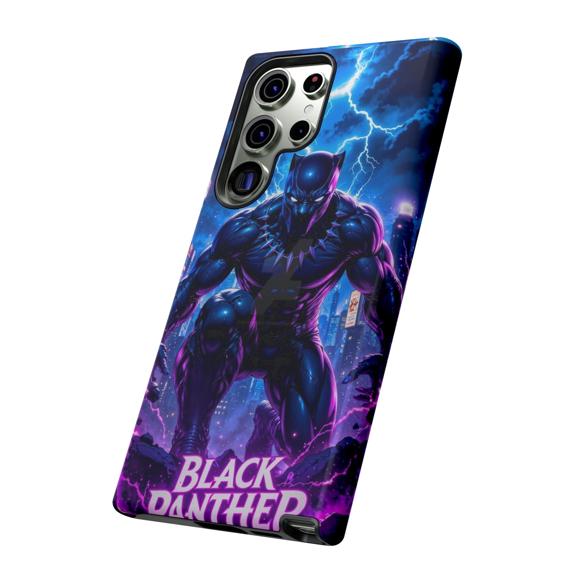 Black Panther Phone Case, Tough Cases for iPhones, Samsung, and Pixel
