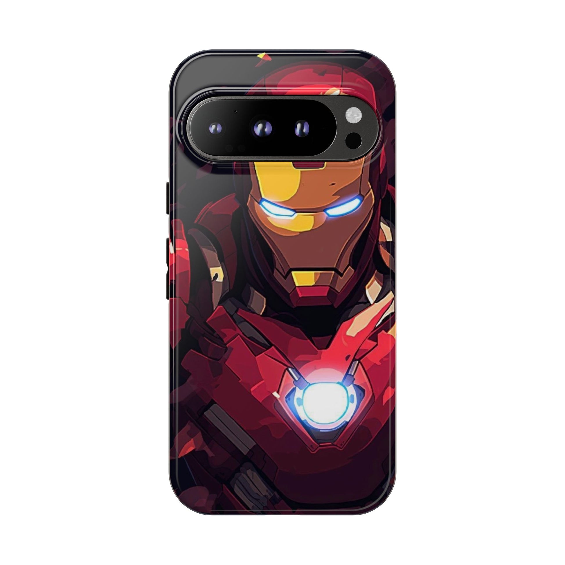 Invincible Iron Man Tough Cases for iPhones, Samsung, and Pixel