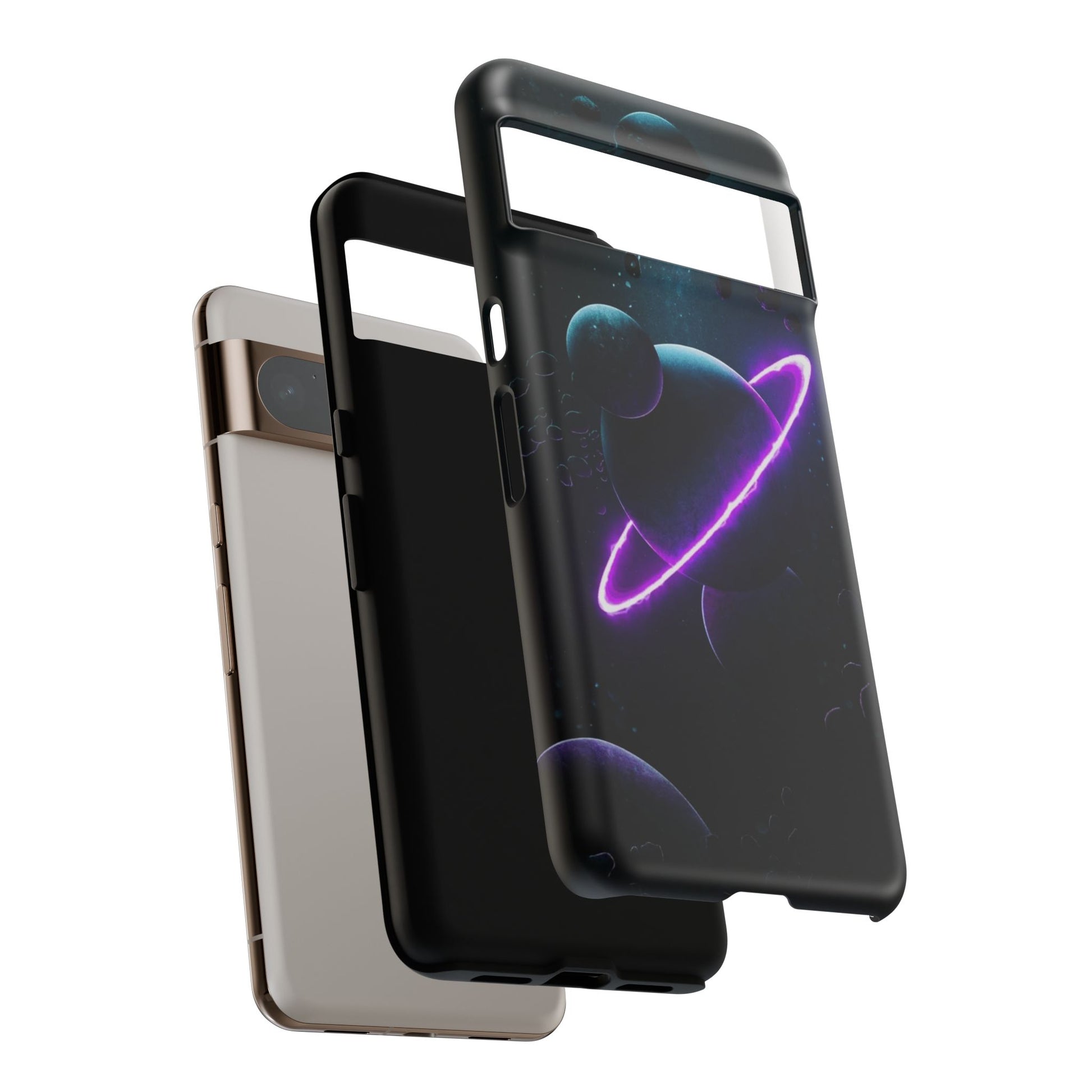 Space Themed Tough Cases for iPhones, Samsung, and Pixel