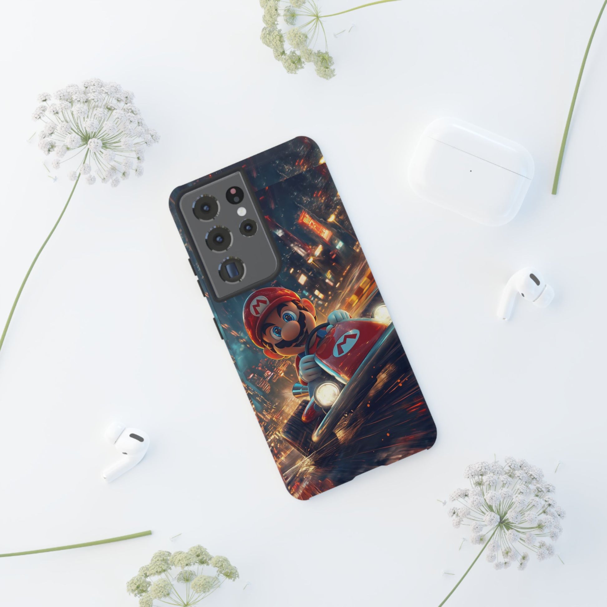 Super Mario Kart Phone Case, Tough Cases, Disney Phone for iPhones, Samsung, and Pixel