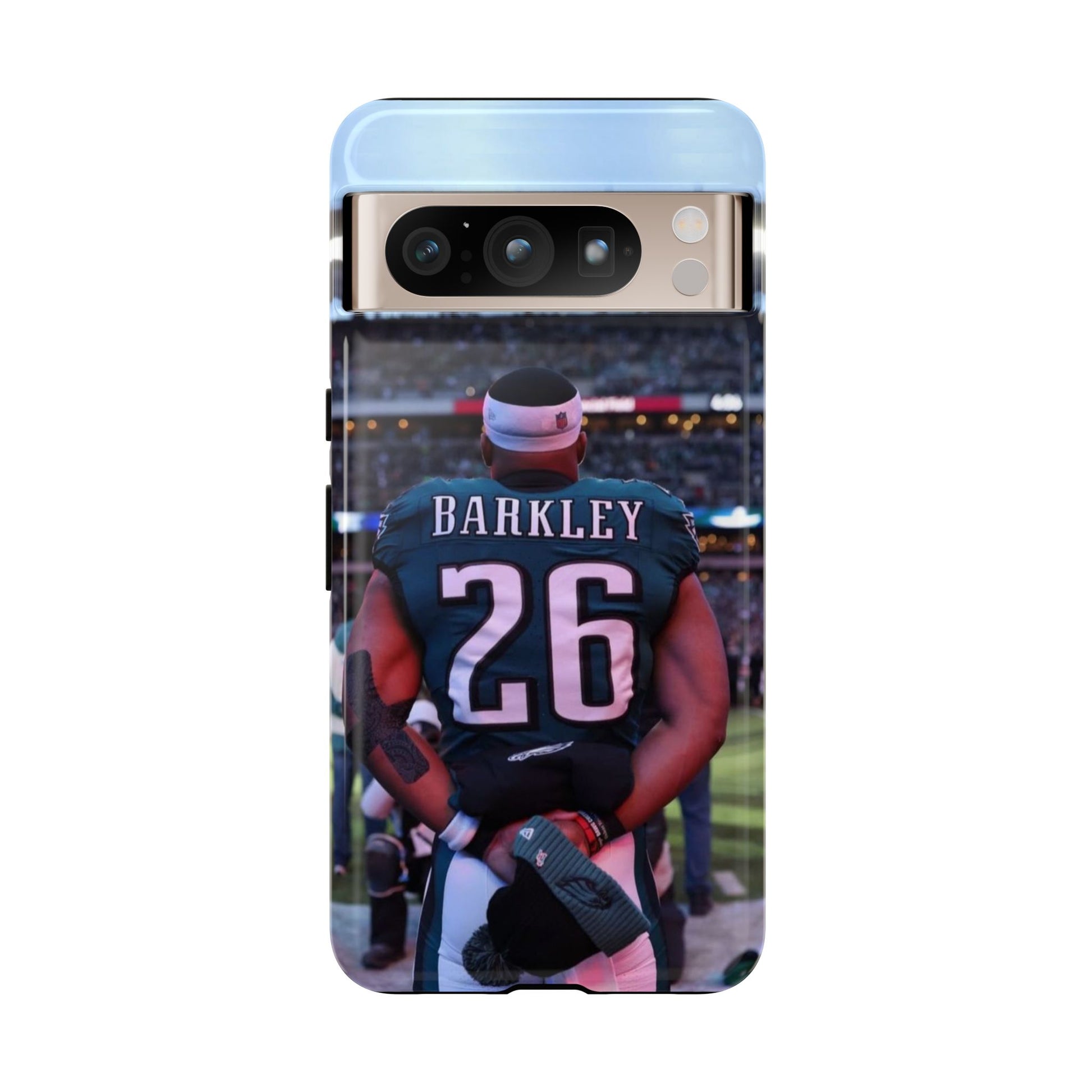 Eagles Football Saquon Barkley Tough Cases for iPhones, Samsung, and Pixel