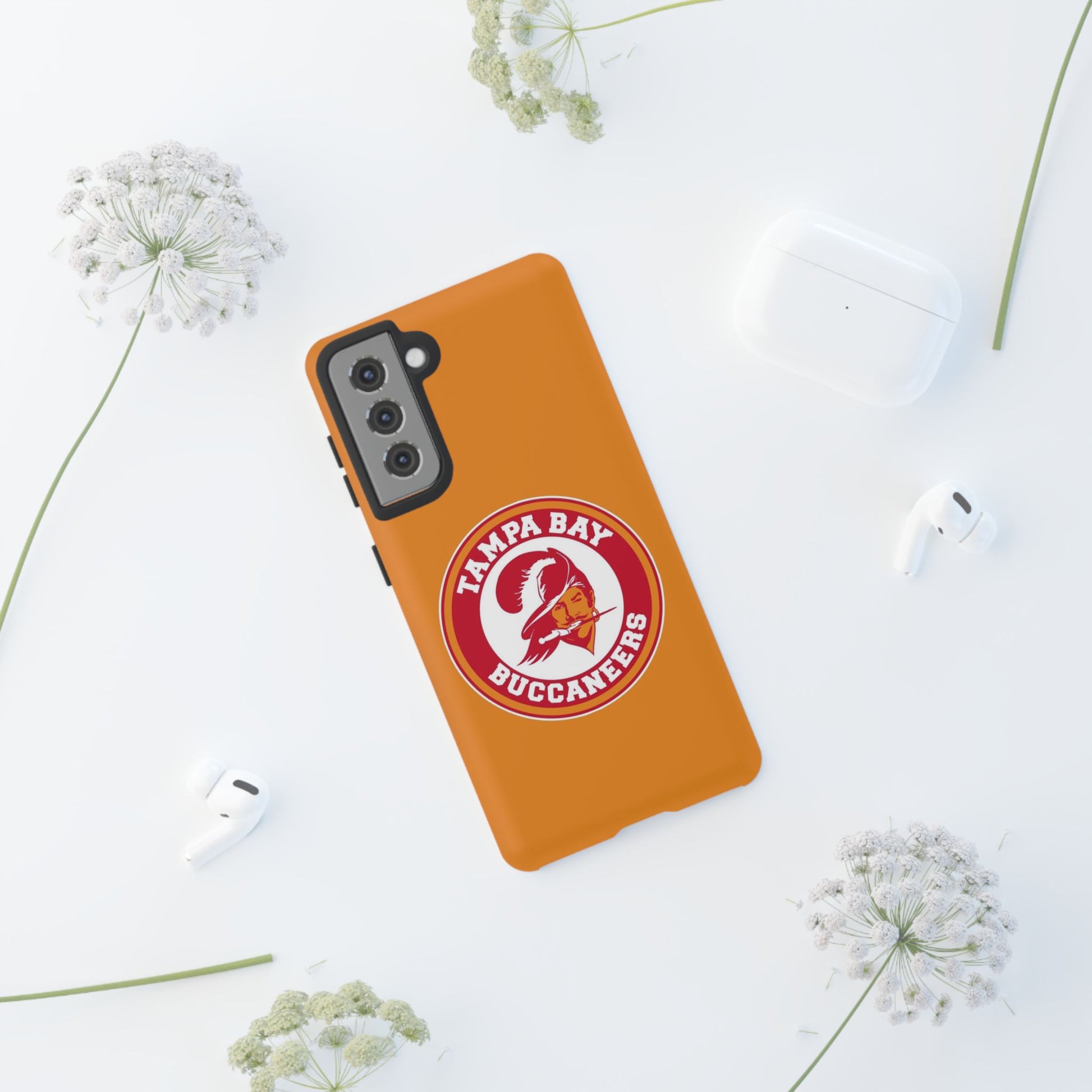 Classic Football Buccaneers Logo Tough Cases for iPhones, Samsung, and Pixel