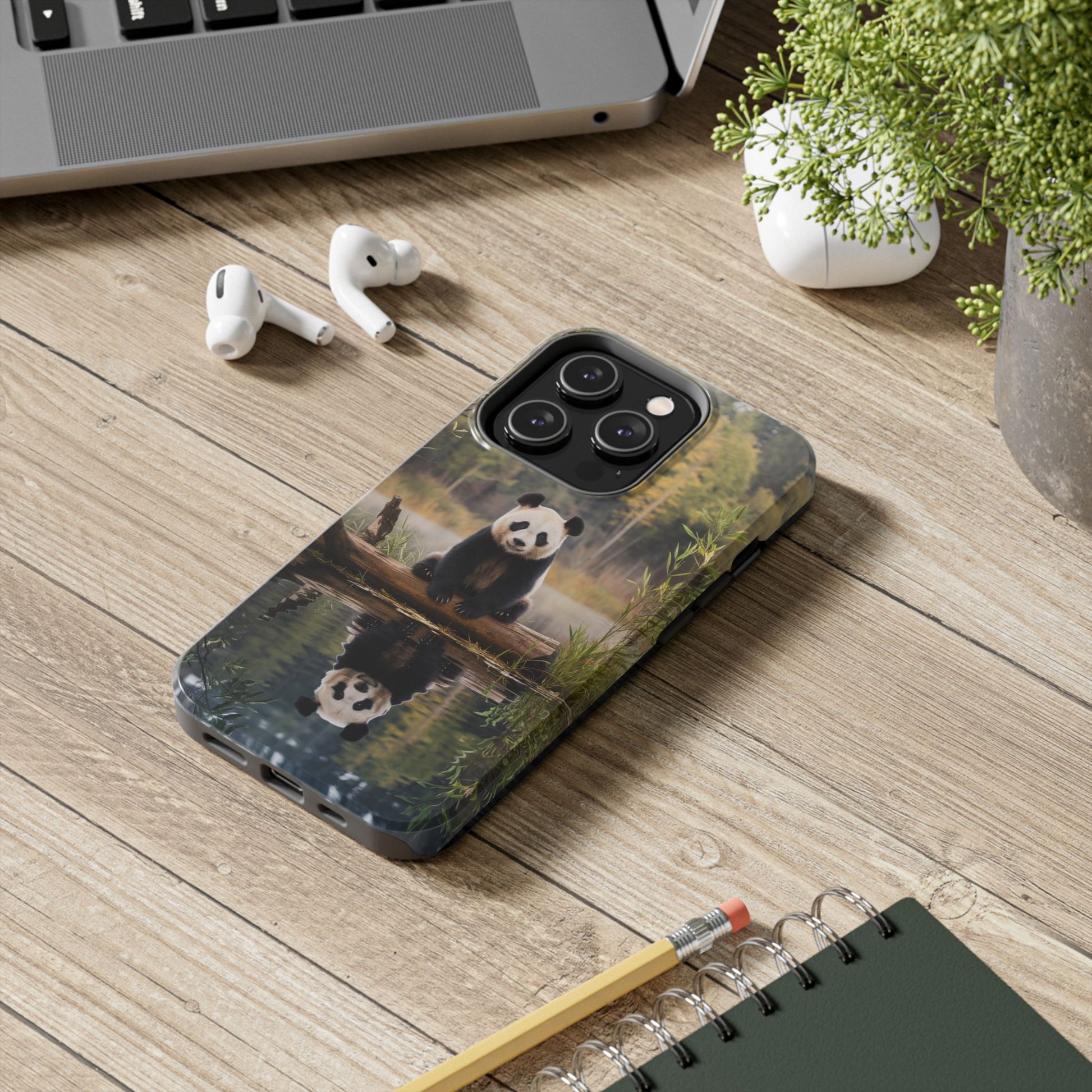 Cute Panda Theme Phone Cases for iPhones & Samsung Phones