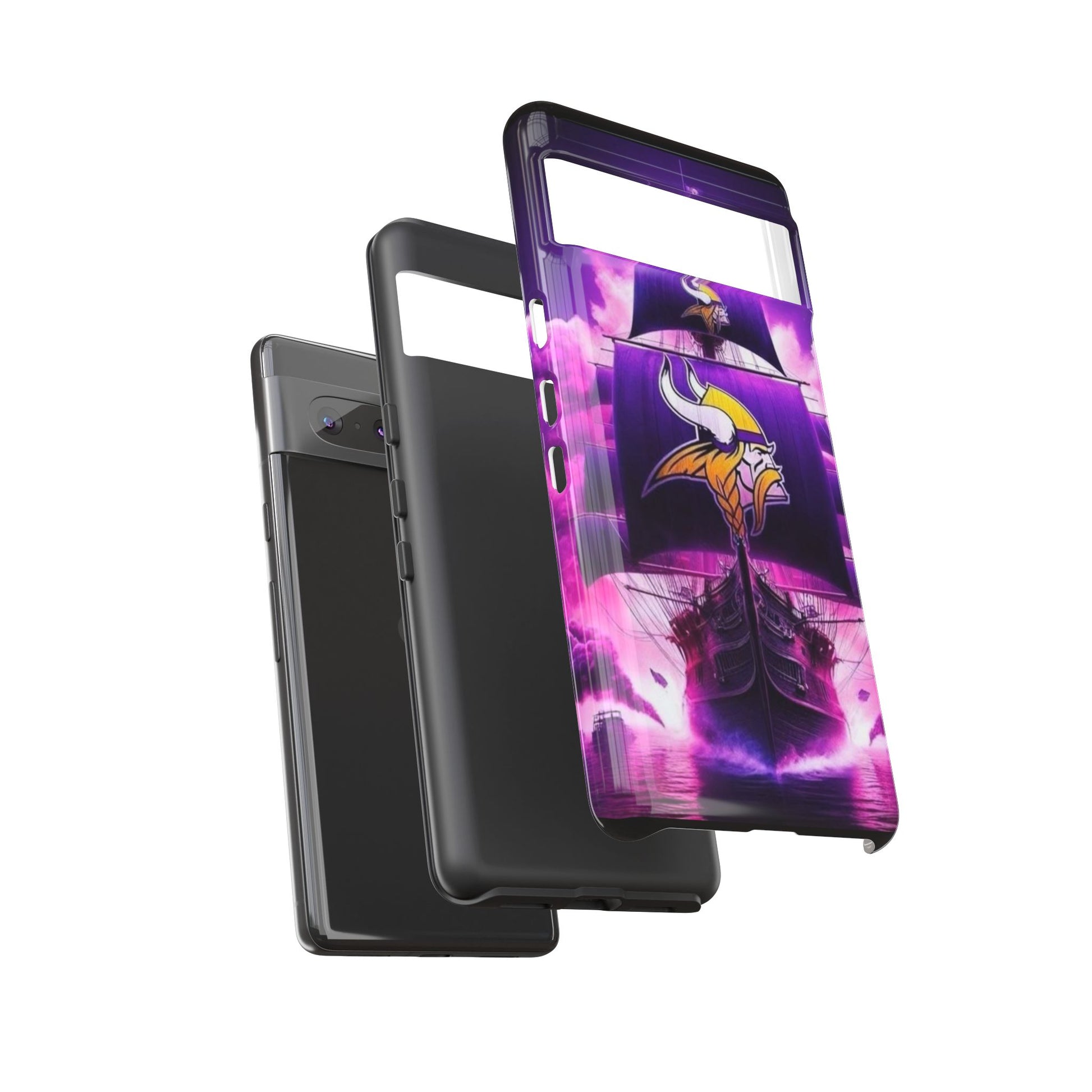 Minnesota Vikings Ship Football Phone Case, Tough Cases for iPhones, Samsung, and Pixel