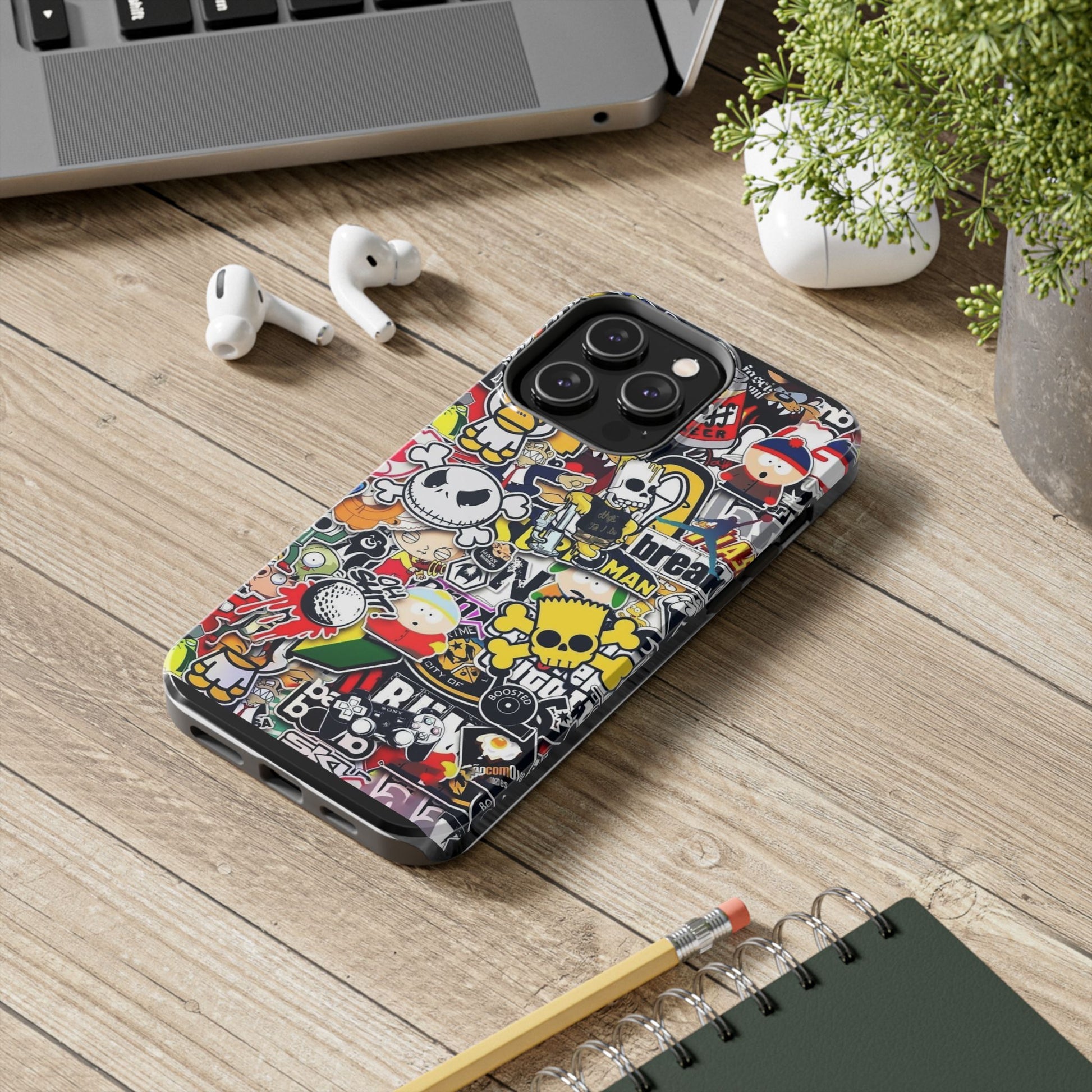 Sticker Bomb Theme Phone Case for iPhone & Samsung Galaxy Phones
