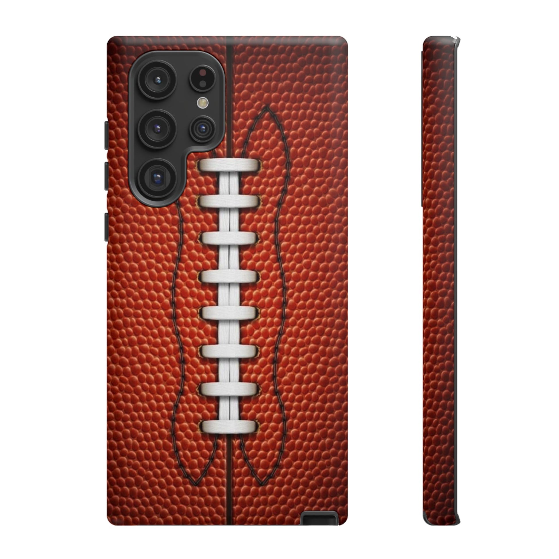 Football Pigskin Print Tough Cases for iPhones, Samsung, and Pixel