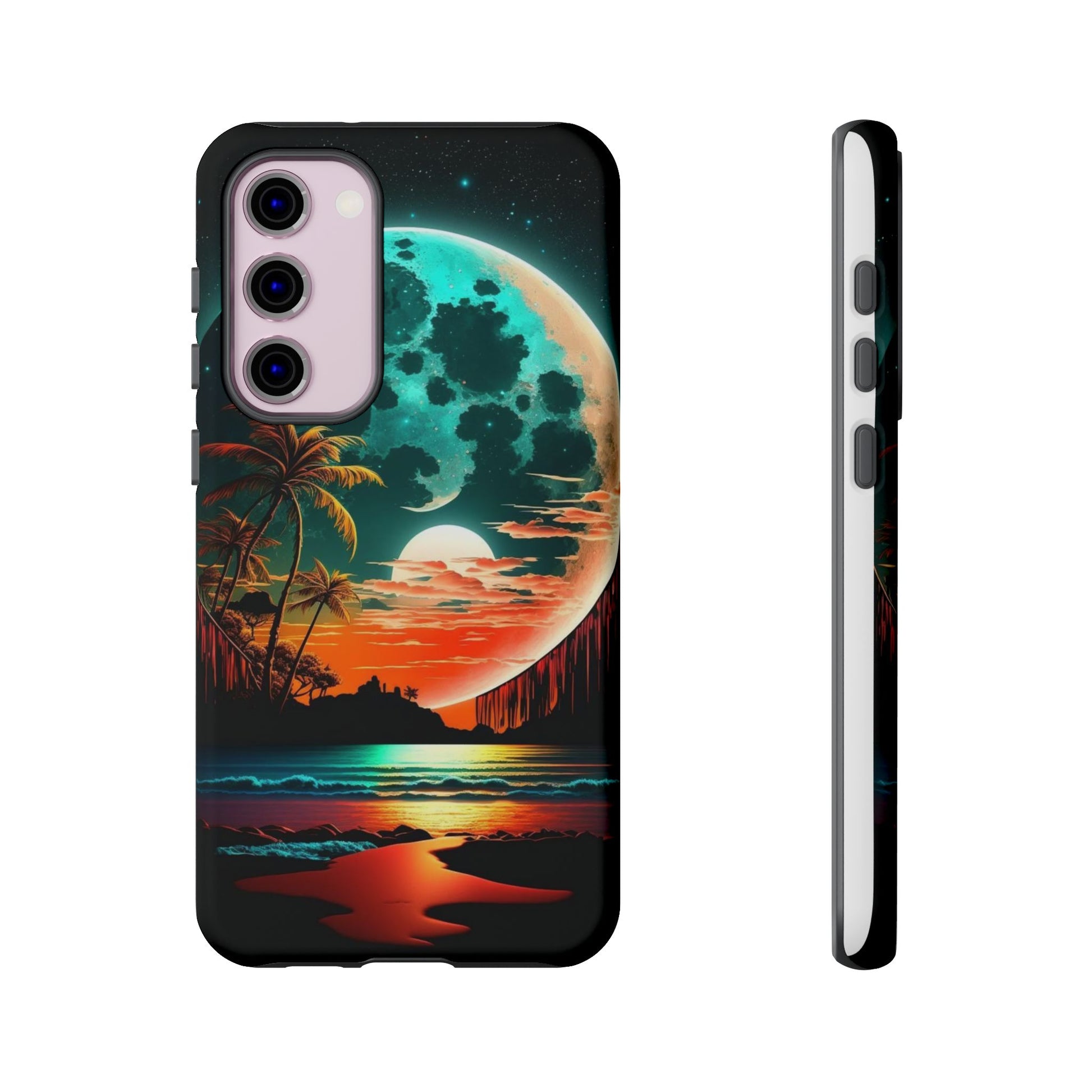 Fantasy Beach Sunset Landscape Phone Case for iPhone, Samsung Galaxy, & Pixel Phones