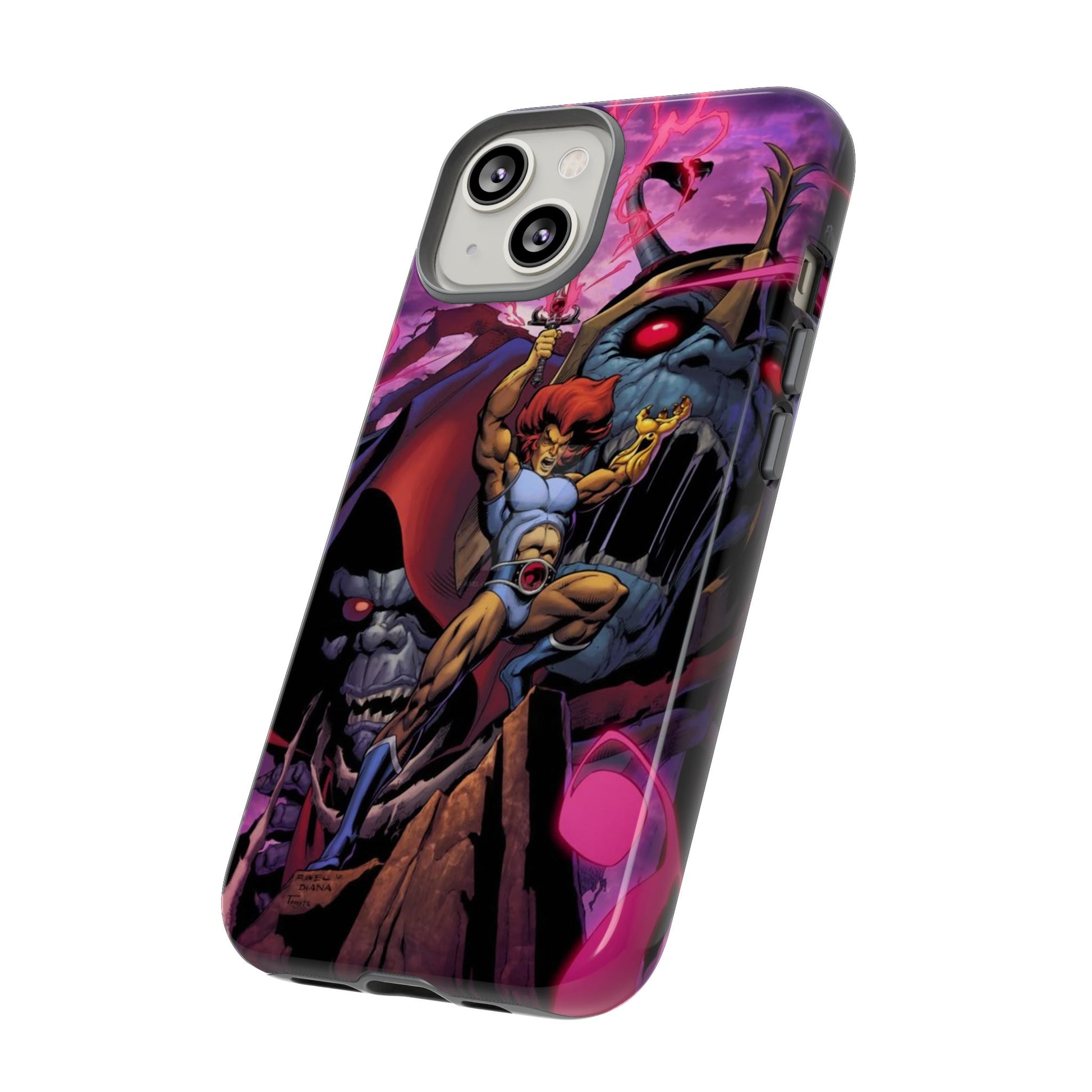 Thundercats Lion O x Mumra Tough Cases for iPhones, Samsung, and Pixel